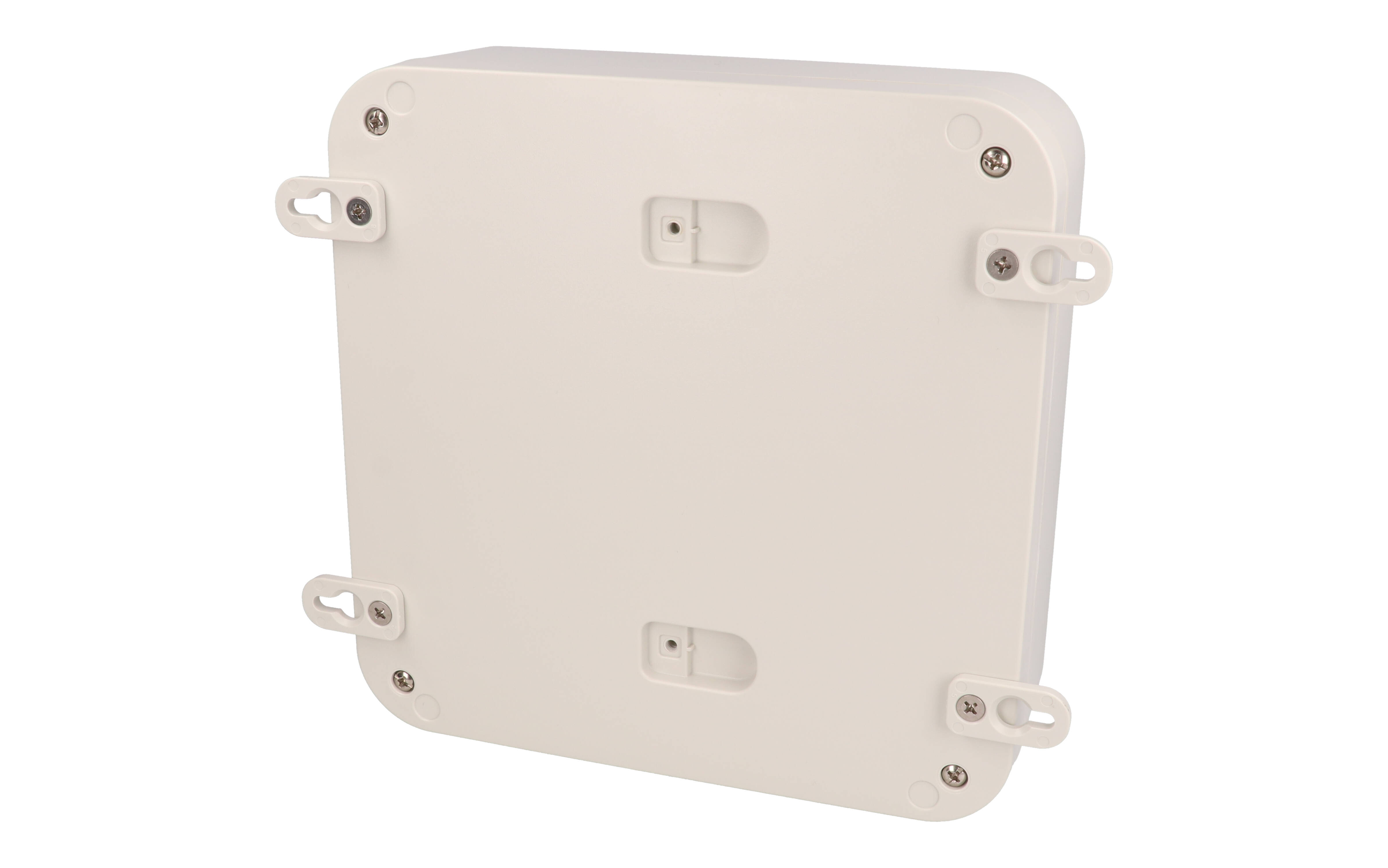 1557HAGY light gray ABS plastic watertight enclosure, 200 x 200 x 70 mm