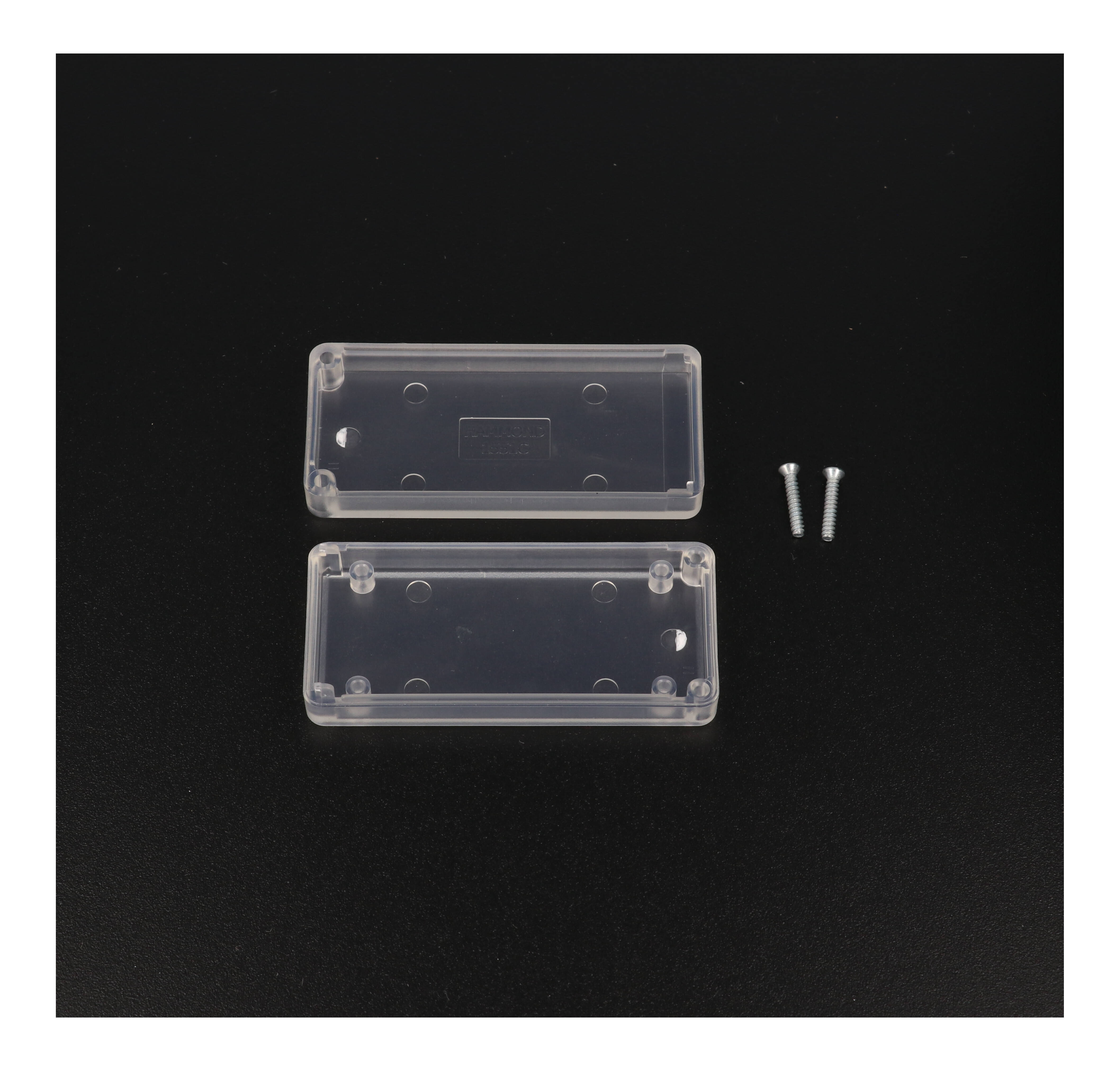 1551CCLR translucent clear ABS subminiature enclosure, 65 x 30 mm