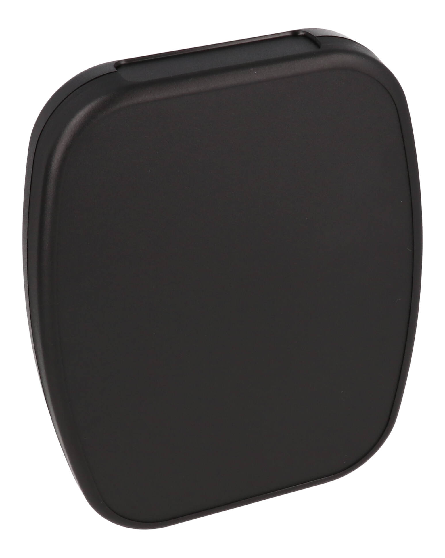 1599TABMBKBAT black medium ABS tablet enclosure with battery door, 170 x 135 x 27 mm