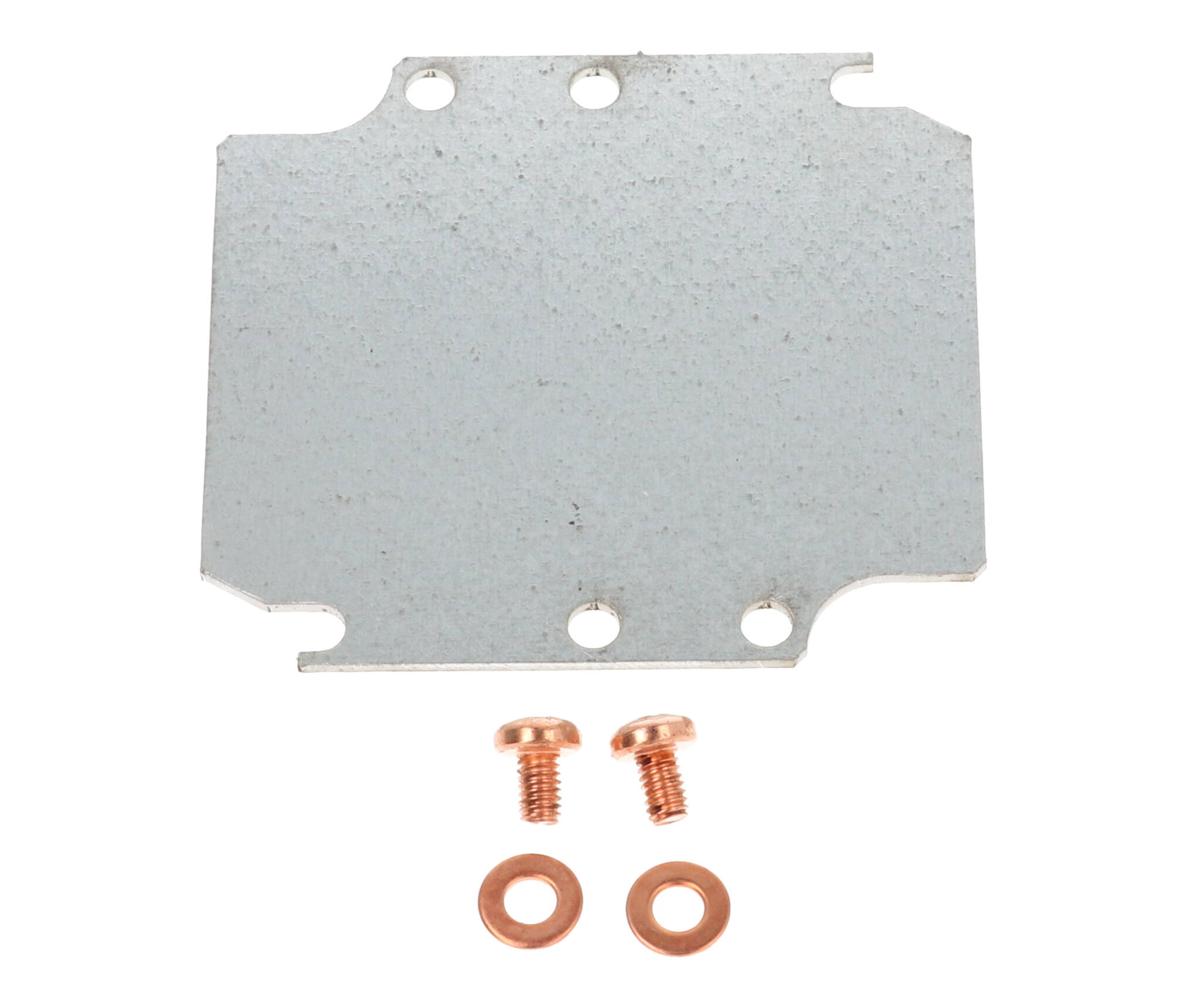 1590Z100PL galvanized steel inner mounting panel for 1590Z100 80 x 75 mm diecast aluminum enclosures