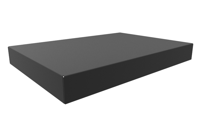 1441-34BK3 — chassis - steel; satin black finish