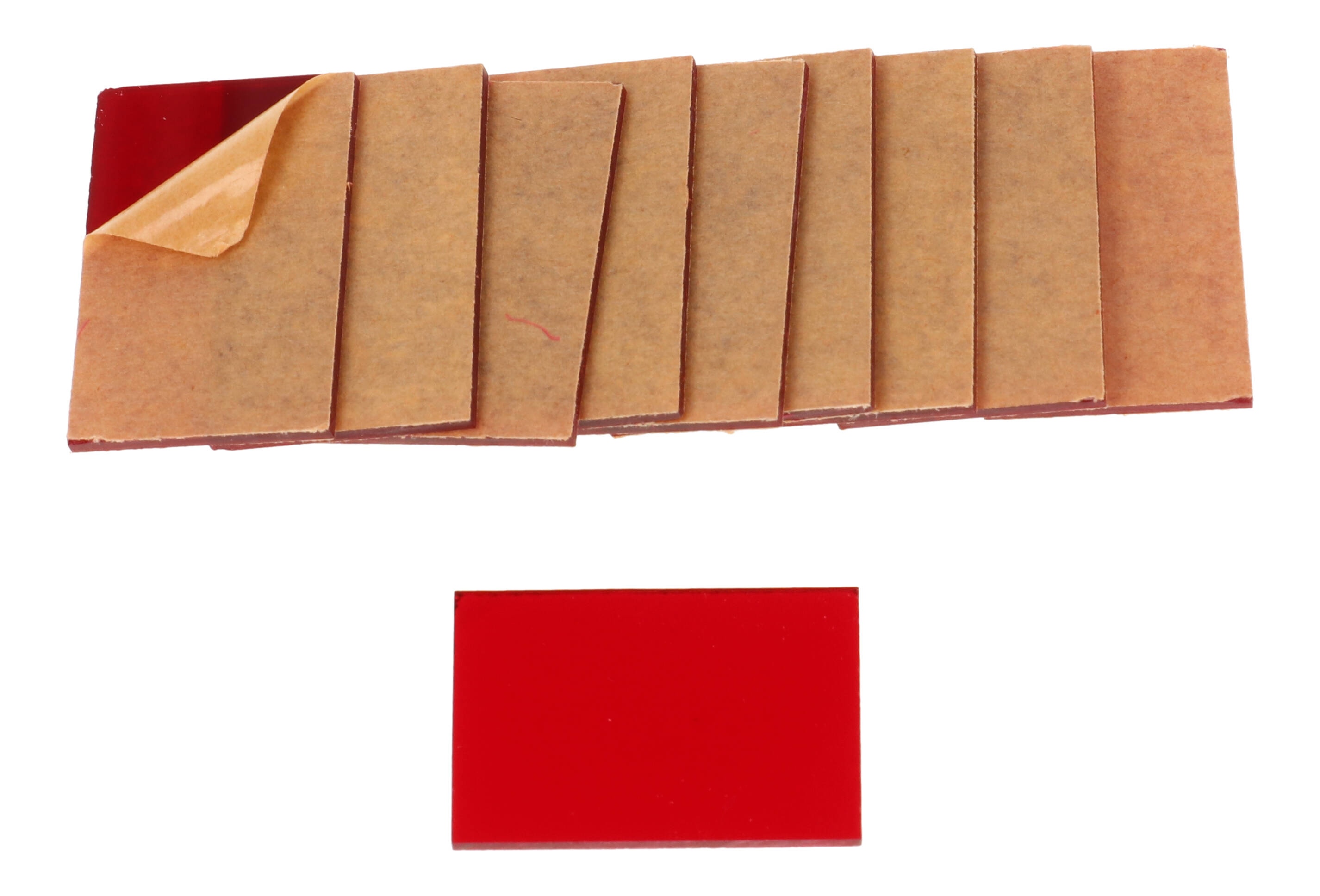 1593DIR10 transparent red infrared end panels for 1593D enclosures