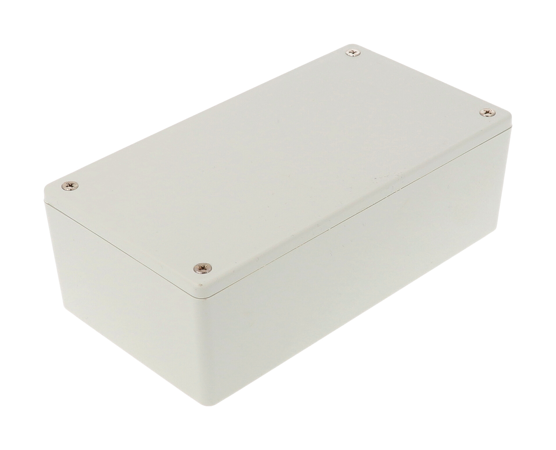1591XXDGY gray ABS plastic enclosure, 5.98 in x 3.23 in x 2.01 in