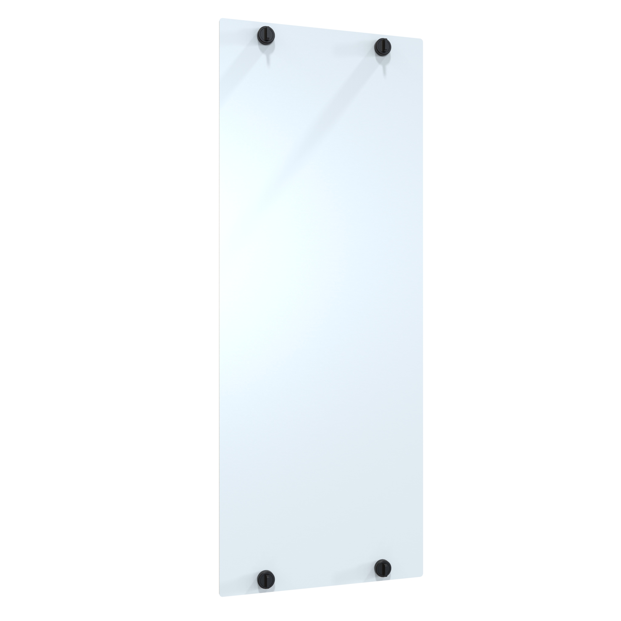 Hammond VFMMD8WH white 8 in wide double-sided vertical cable manager, 44U with hinged finger duct doors