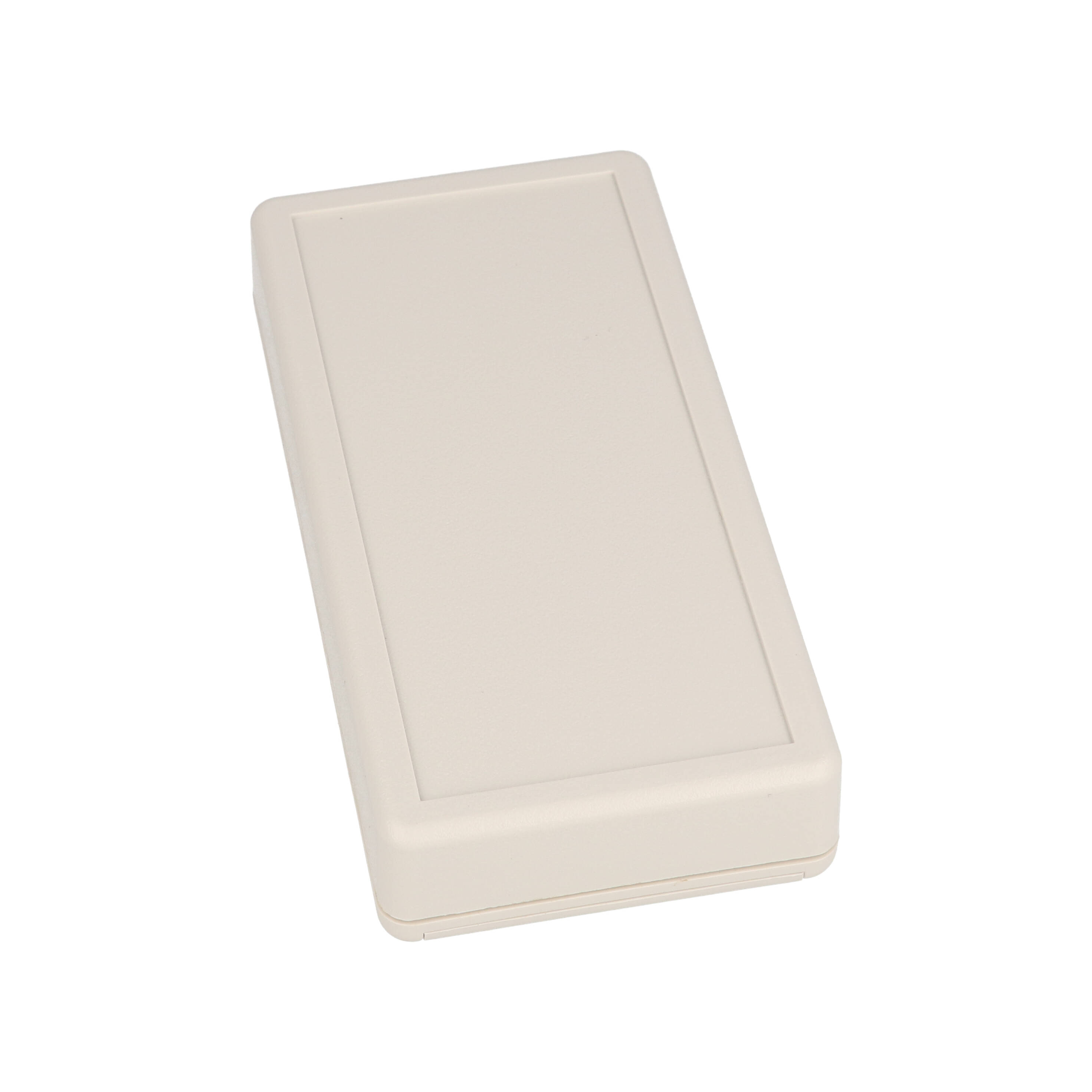 1599BSGYBAT light grey general purpose handheld enclosure with battery door
