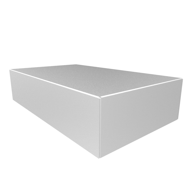 1444-33 17 x 10 x 4 in natural aluminum chassis