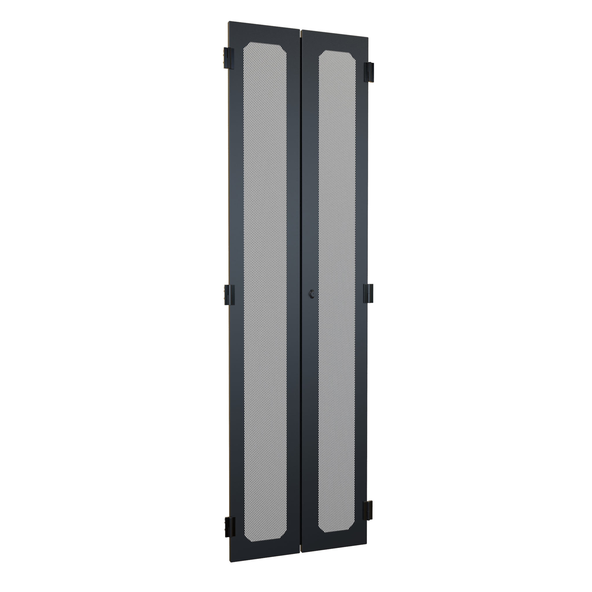 C4BD2473VBK1 — 42U 24W C4 Vented Barn Door