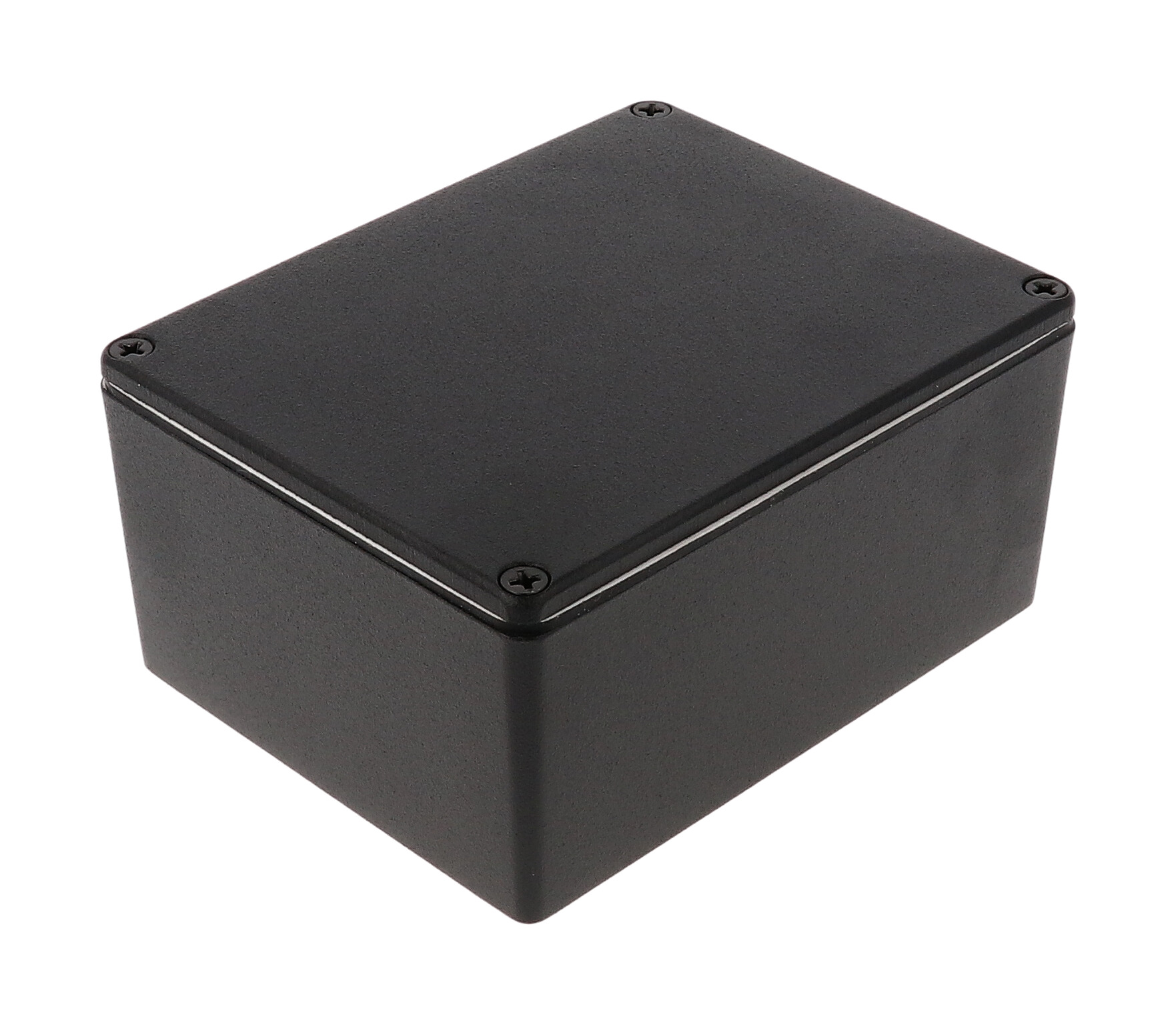 1590WCBK black textured watertight 1590C diecast enclosure