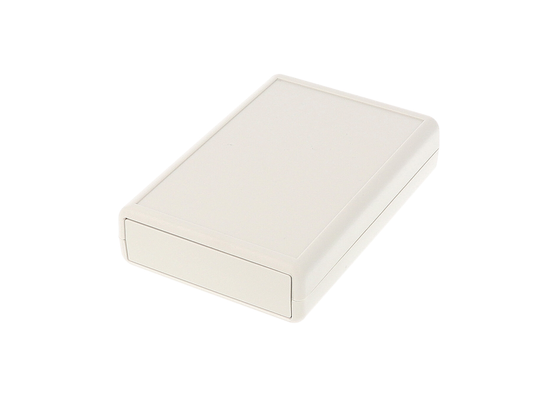 1593NGY light grey handheld smart card reader enclosure