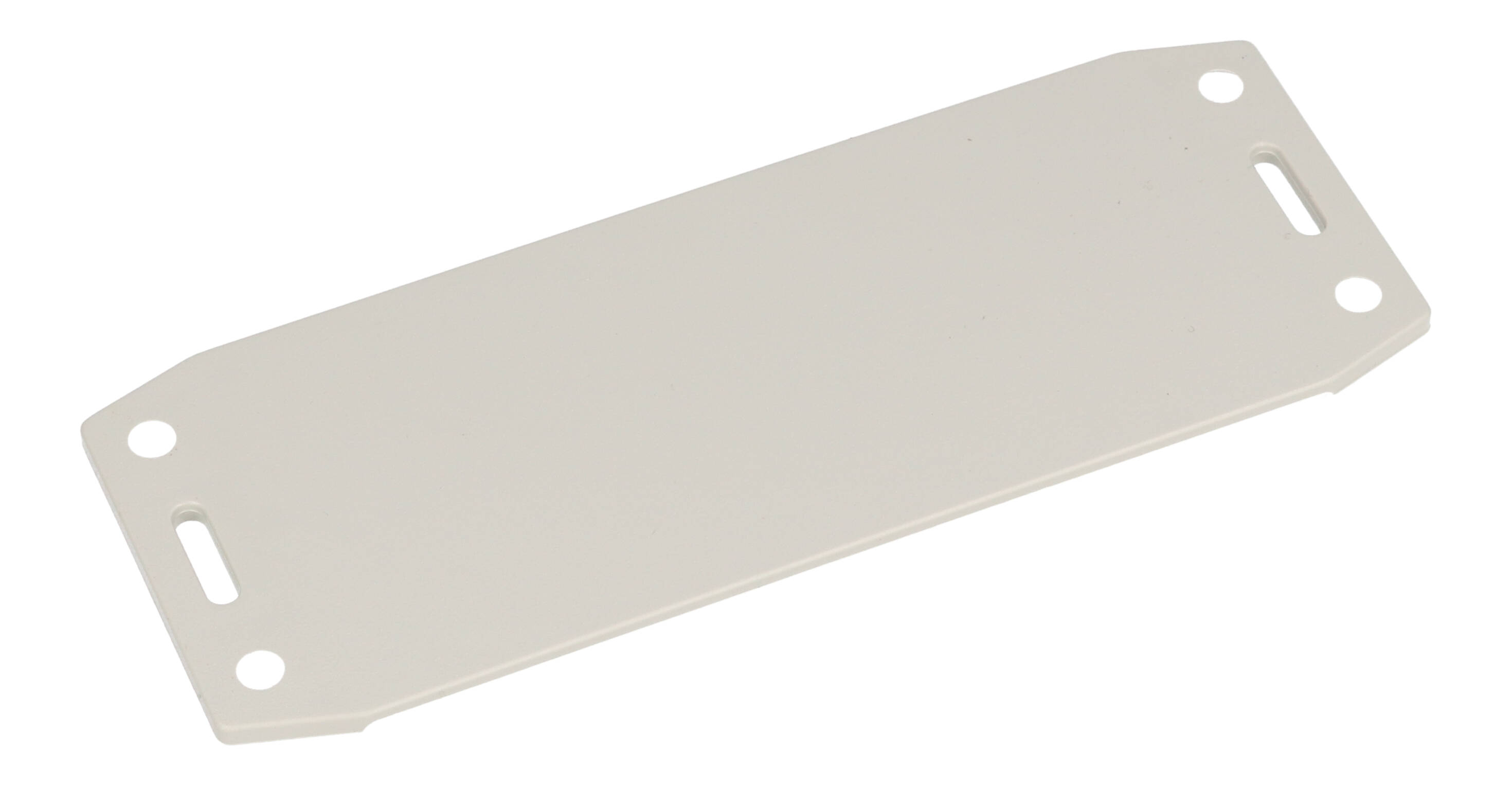 1591FAGY light gray ABS mounting flange for 1591A enclosures