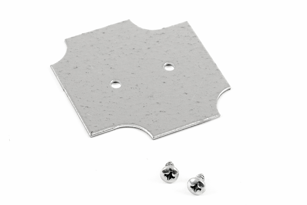 1554BPL galvanized steel inner panel for 1554/1555 B size enclosures