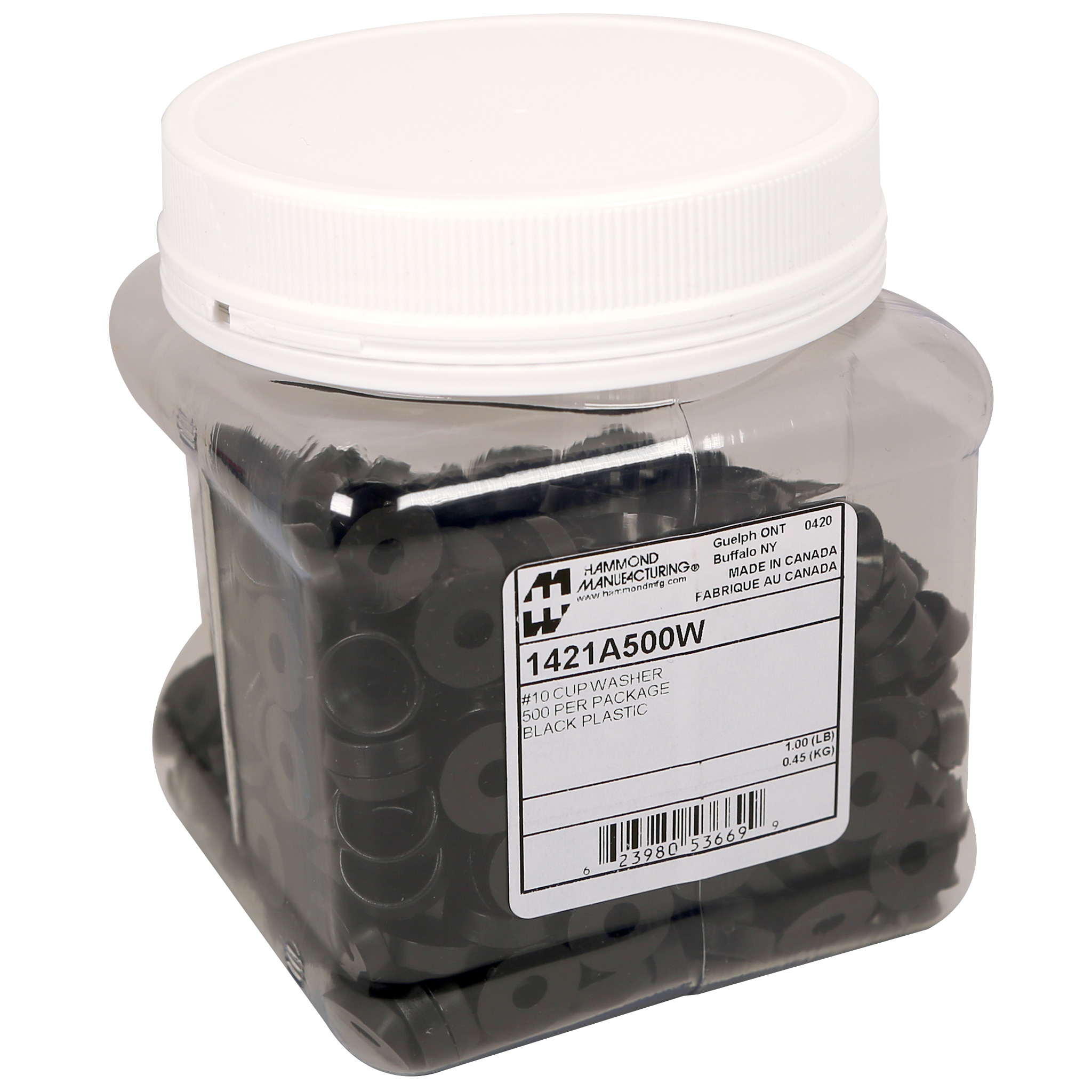 1421A500W Hdwr Pkg of 500 Washers