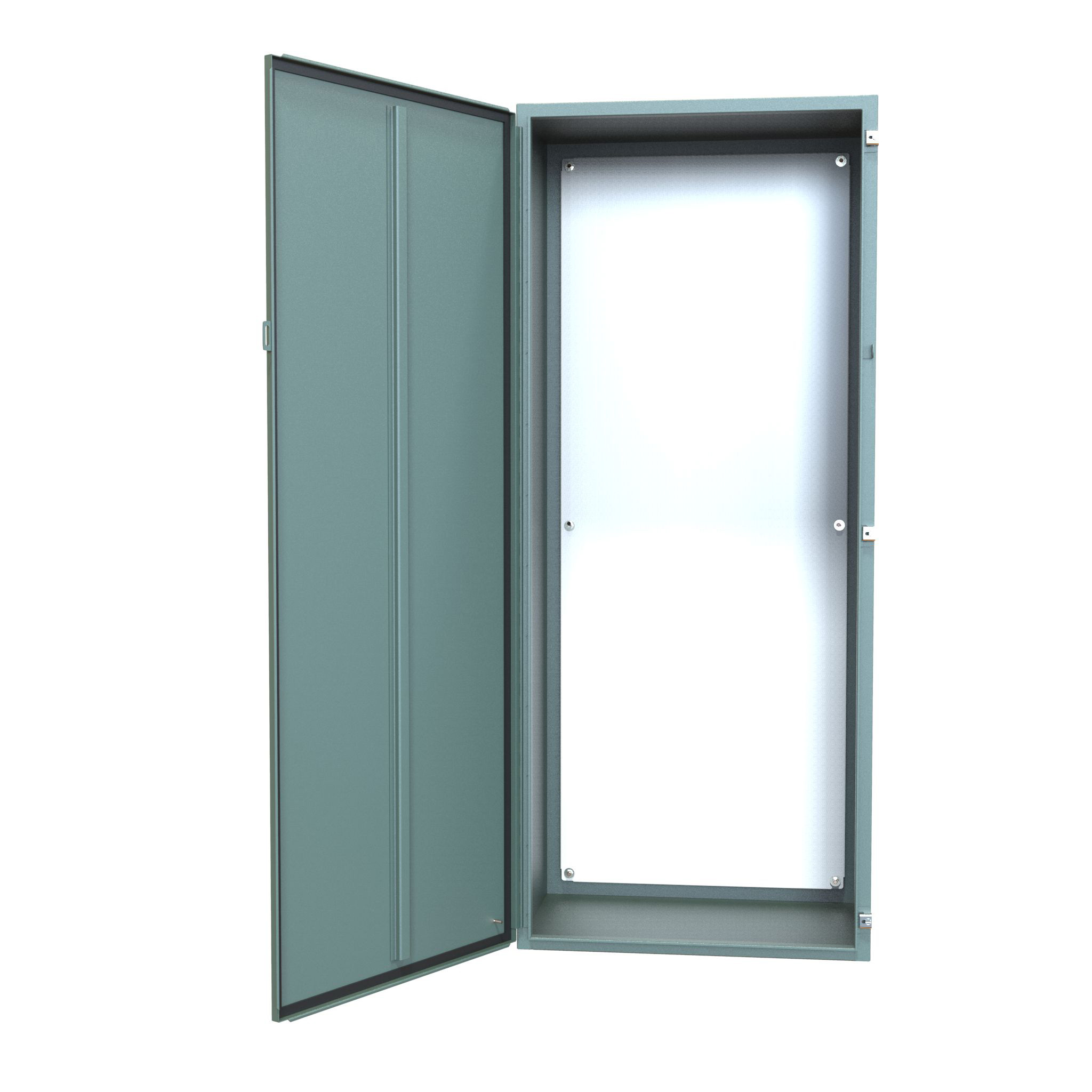 1418U20 — N12 Wallmount Encl w/panel - 72 x 30 x 20 - Steel/Gray