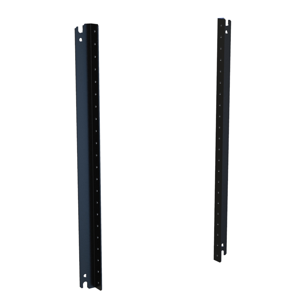 ERP3024 black rack rail mounting panel pair for 30 x 24 Eclipse enclosures