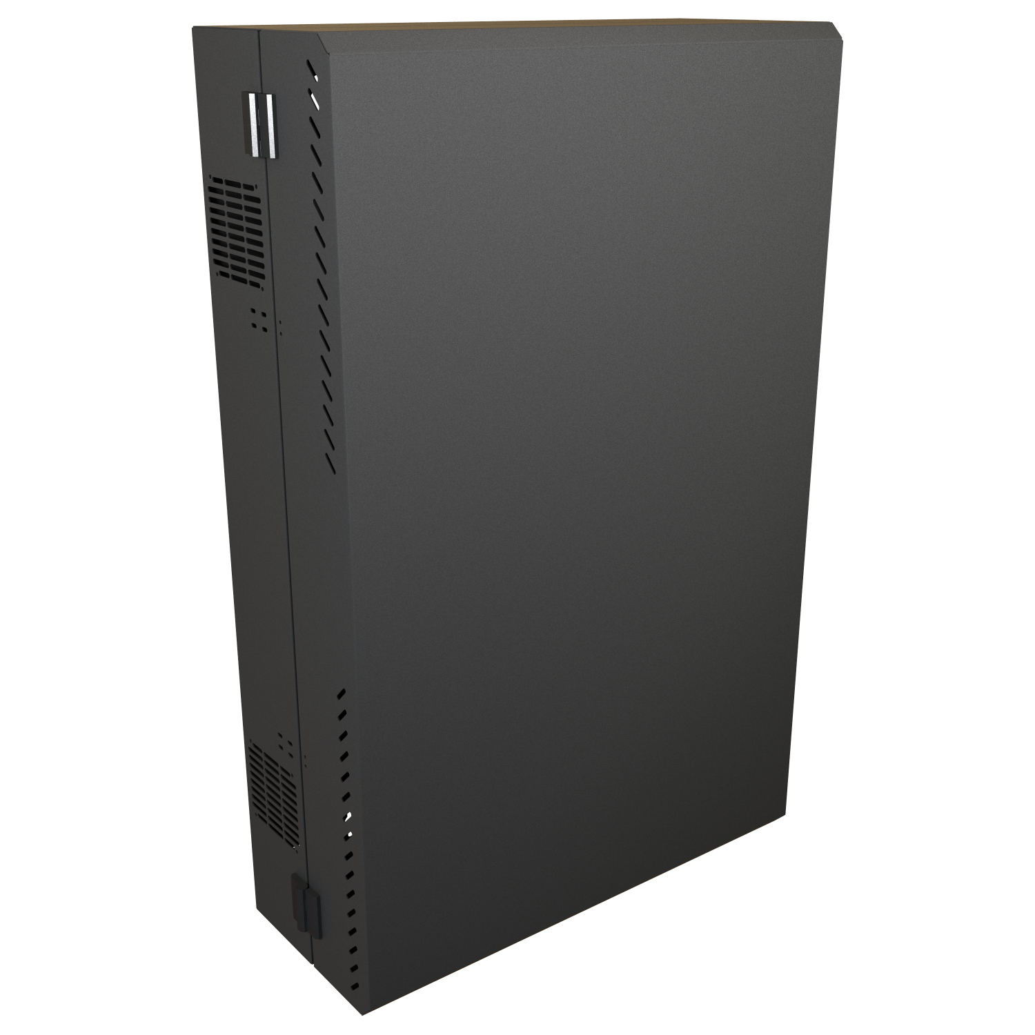 43"H 4U Wall-Mount Rack, 200 lb Load Rated