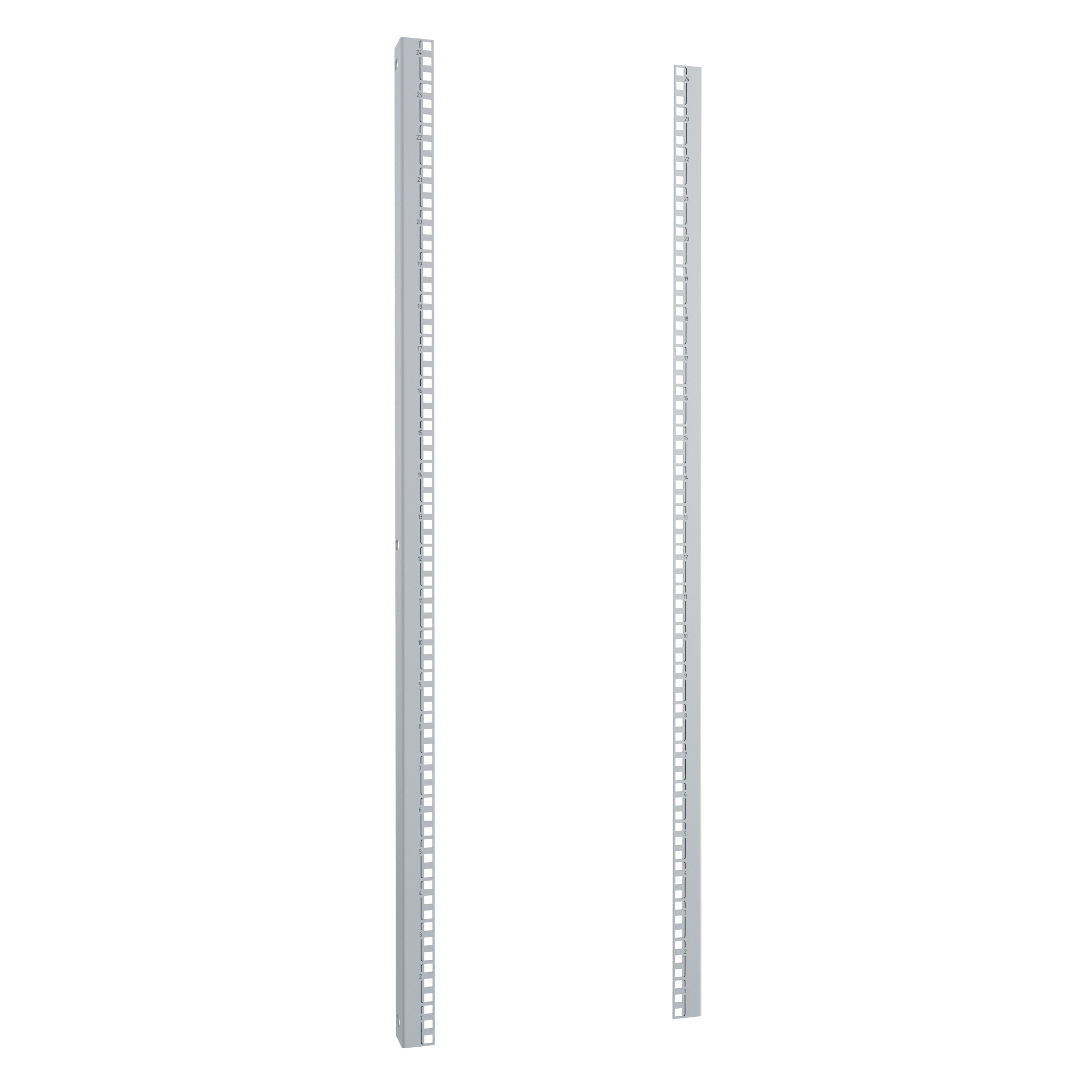 C4PR2442SZPL — 24U Square Hole Rack Rail