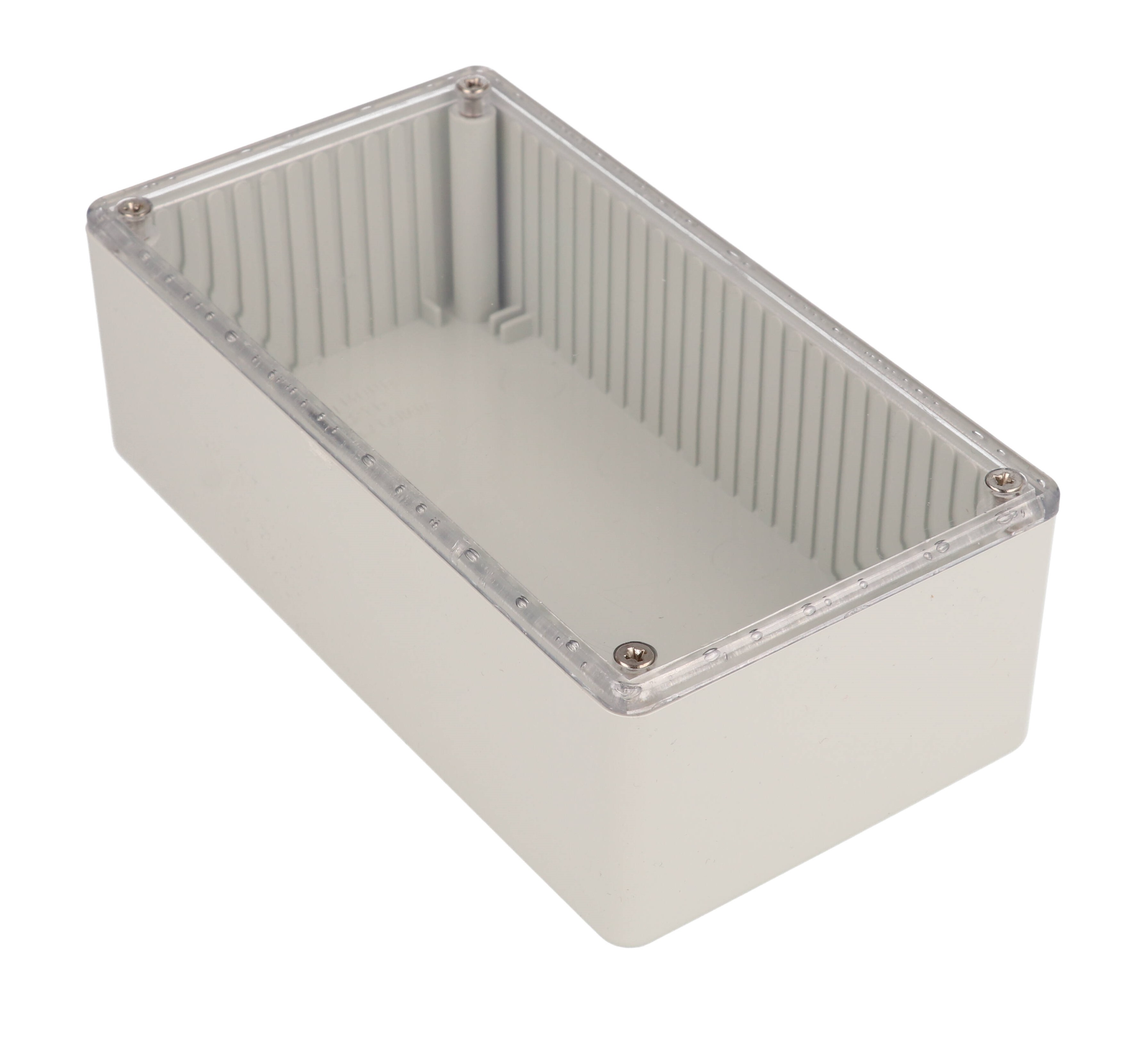 1591DC clear polycarbonate lid for 1591D enclosures, 150 x 80 x 6 mm