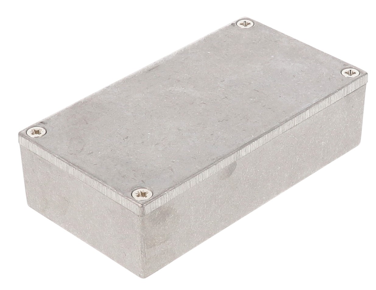 10758PSLA Eddystone natural finish 145 x 95 mm diecast aluminium enclosure — view 6