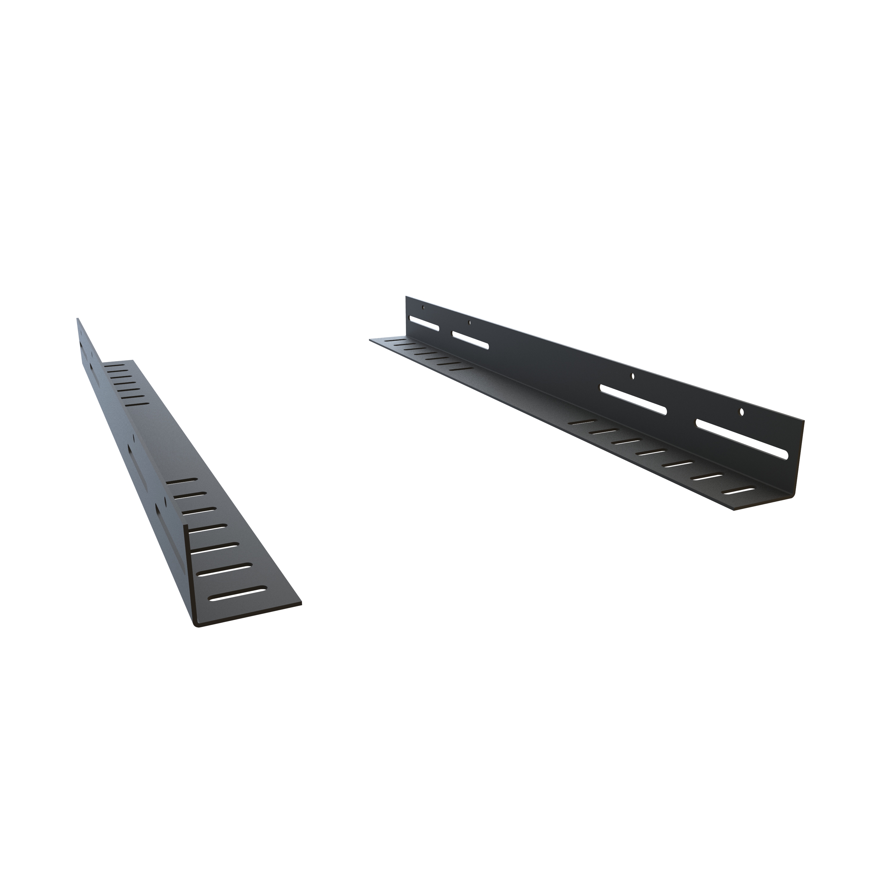 RASA22BK3 — Equipment support angles (pair) - 21" - Steel/Black