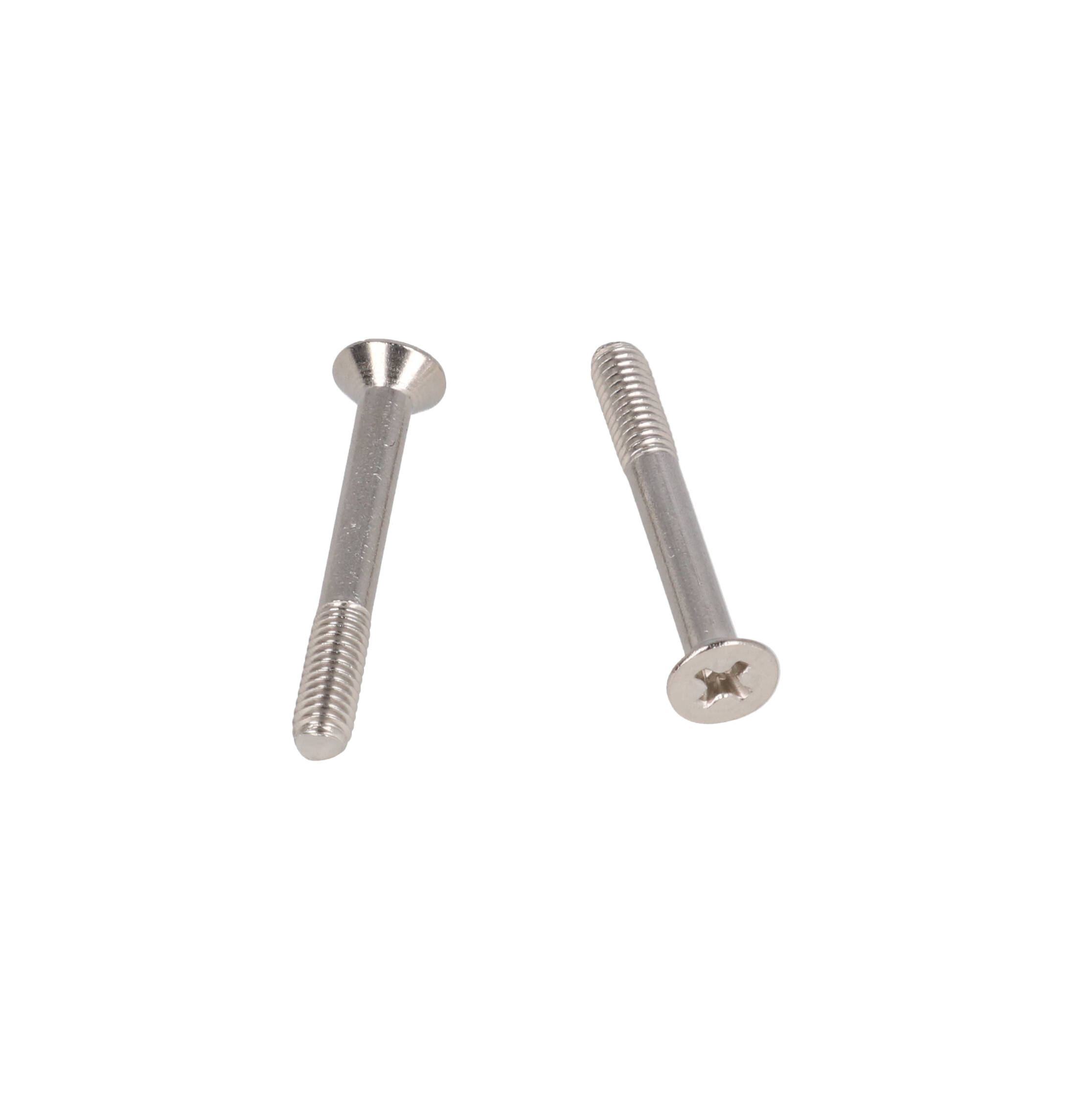 M4 x 30mm Stainless Flat Head Screws, 30 Pack