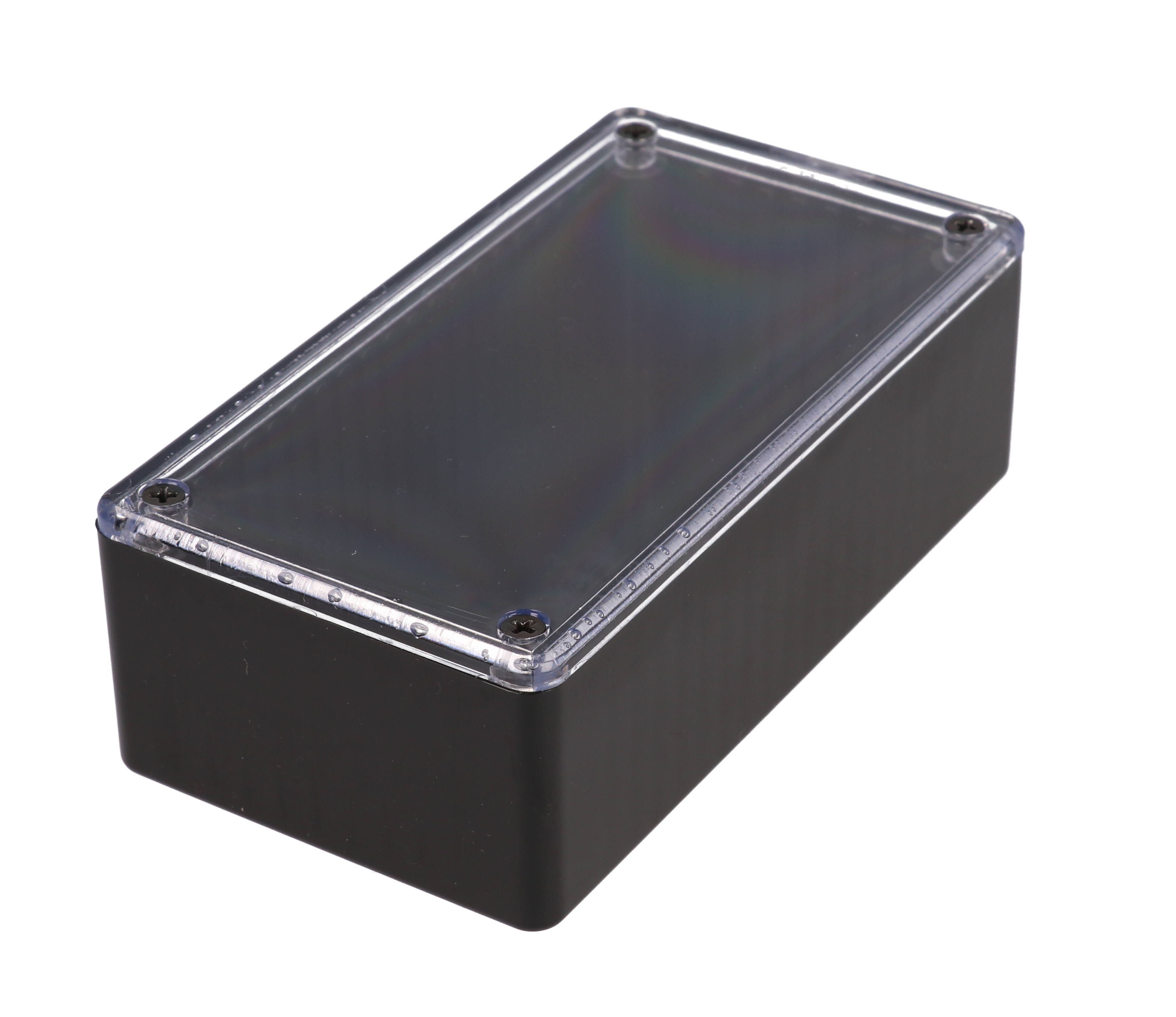 1591CC clear polycarbonate lid for 1591C enclosures, 120 x 65 x 6 mm