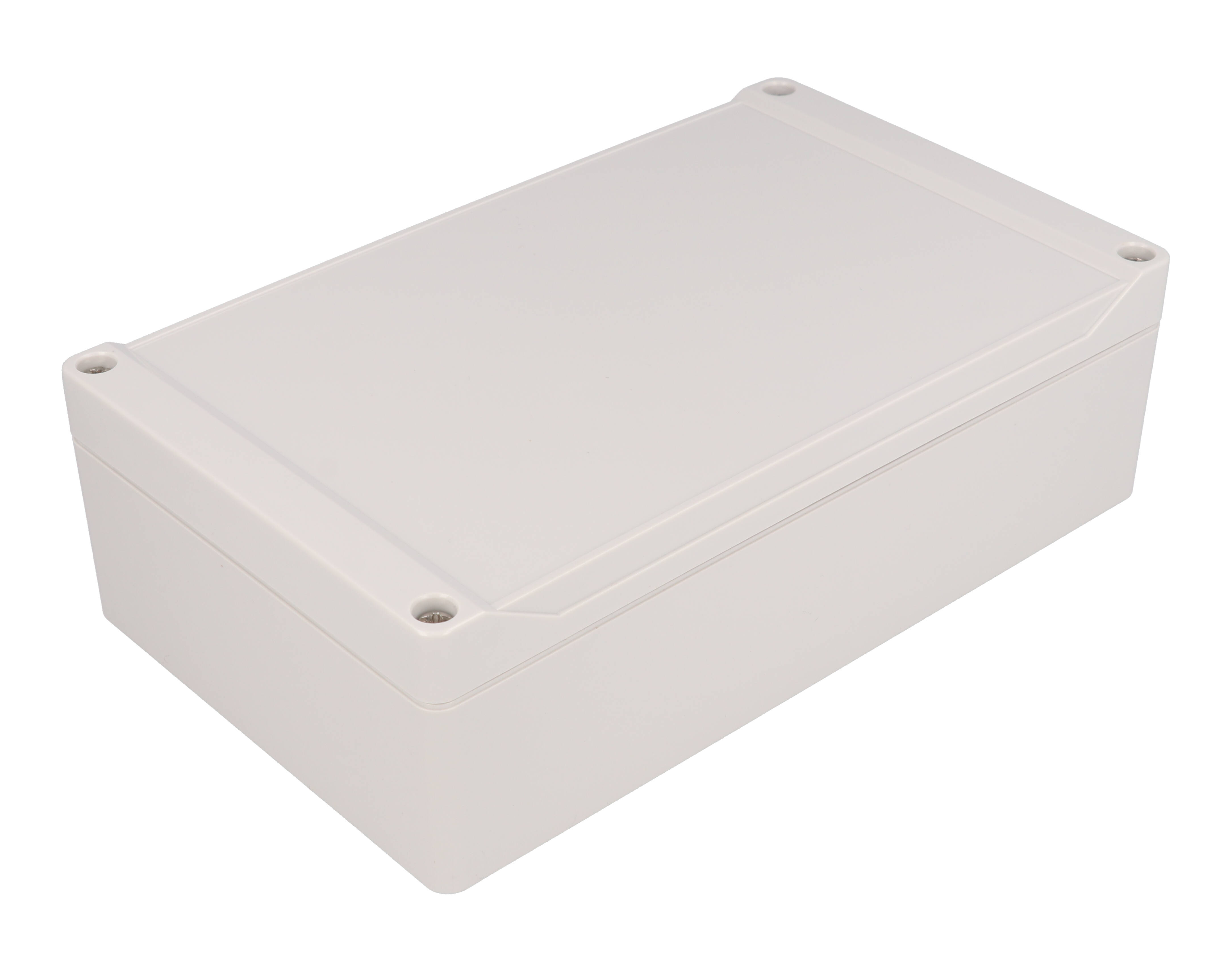 1555UA2GY — RAL7035 grey polycarb plastic watertight enclosure