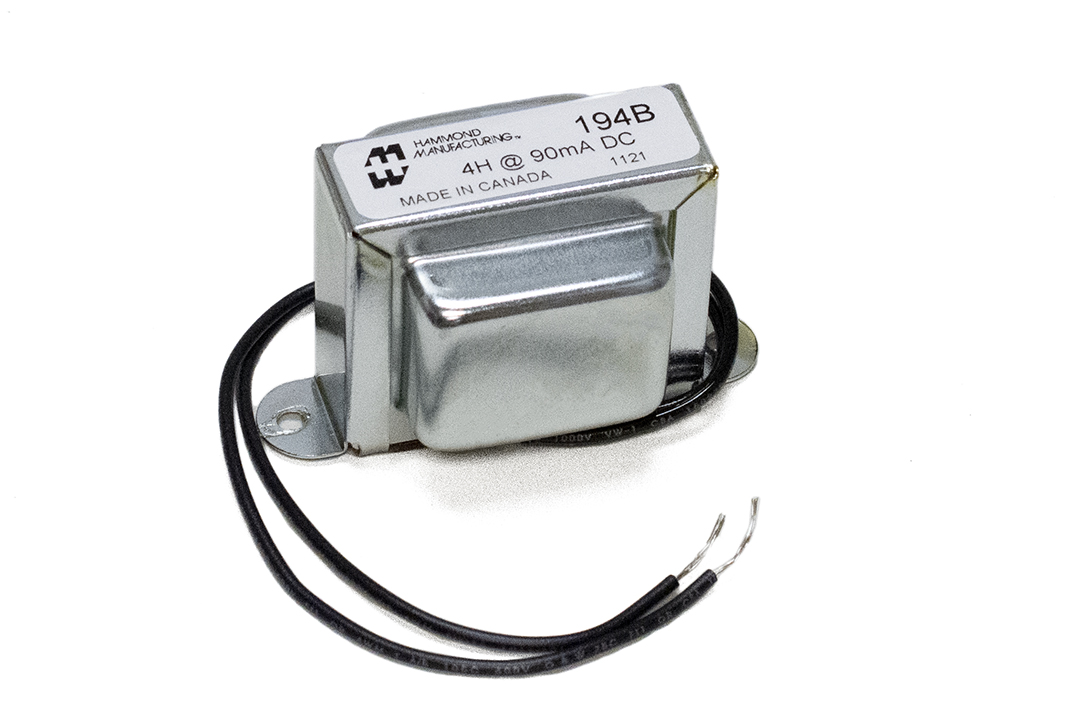 194A 4 H 50 ma. power supply choke for Fender Deluxe Reverb tube amplifiers