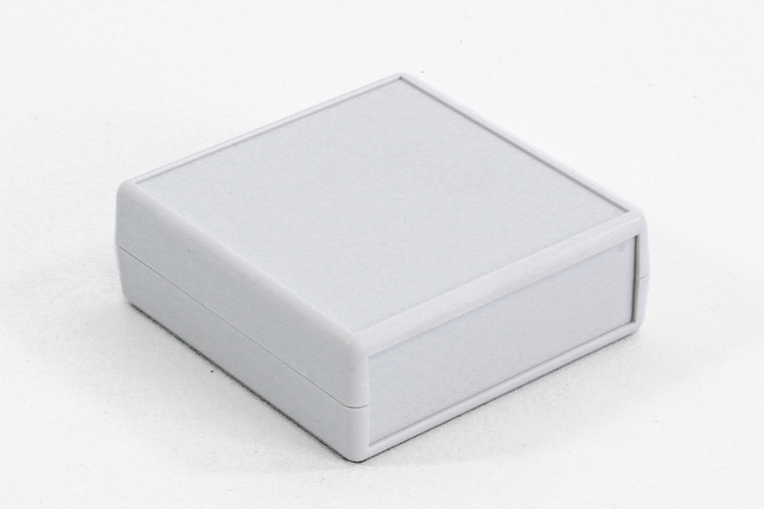 1593ARGY light gray ABS hand held instrument enclosure