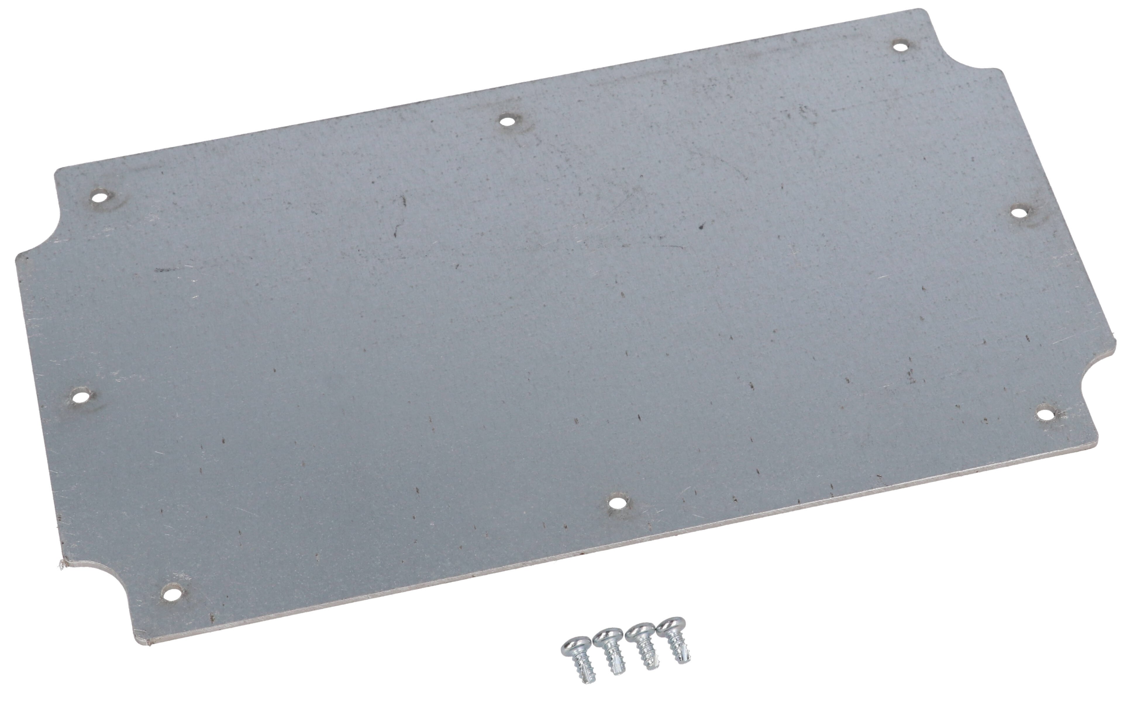 1554QPL galvanized steel inner panel for 1554/1555 Q/QA size enclosures — view 3