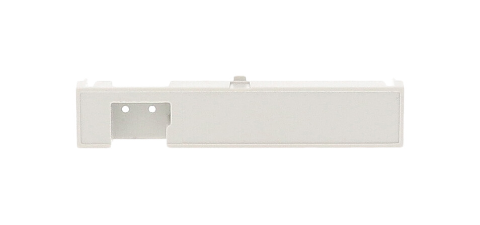 1597D4MBC PC-ABS terminal cover with bus connector for the 1597DM DIN 4 DIN rail enclosure