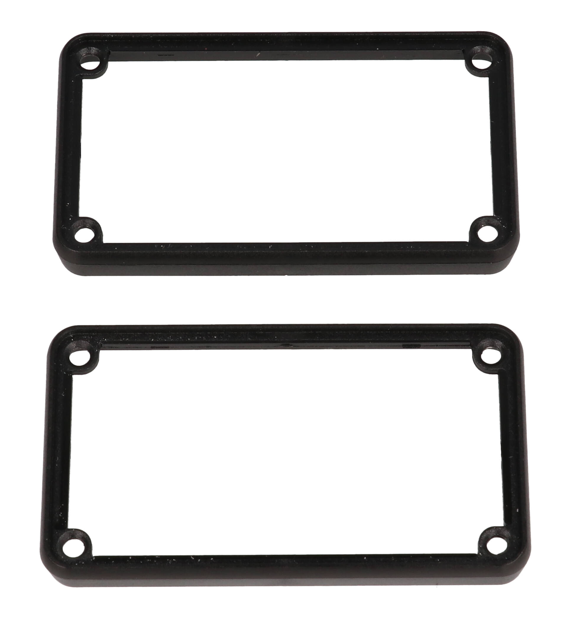 1455KBBK — black plastic open bezels for 1455K enclosures- 2/pack