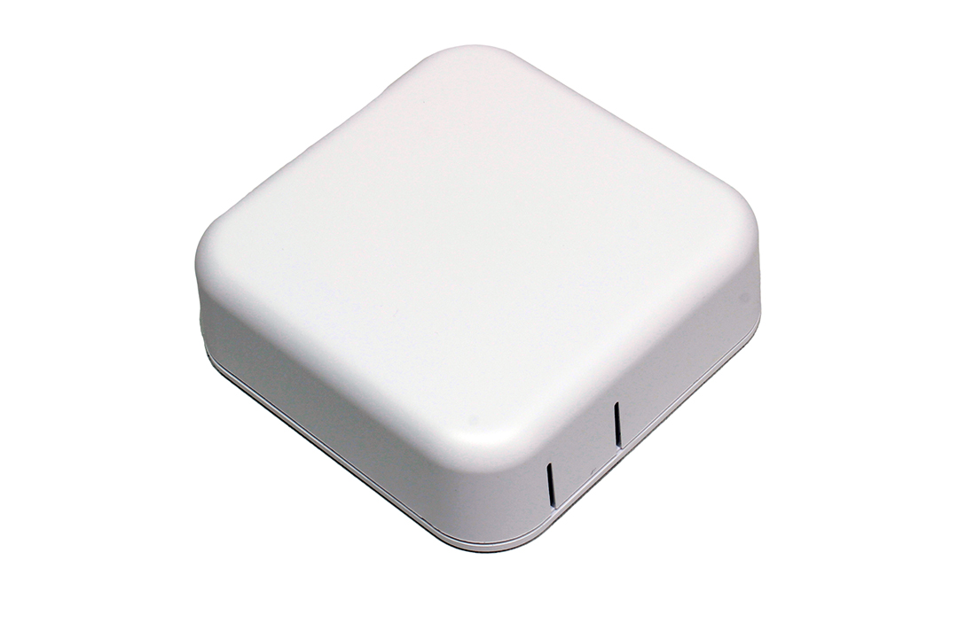 1551SNAP3WH white square ABS snap-fit miniature enclosure, 60 x 60 mm x 20 mm