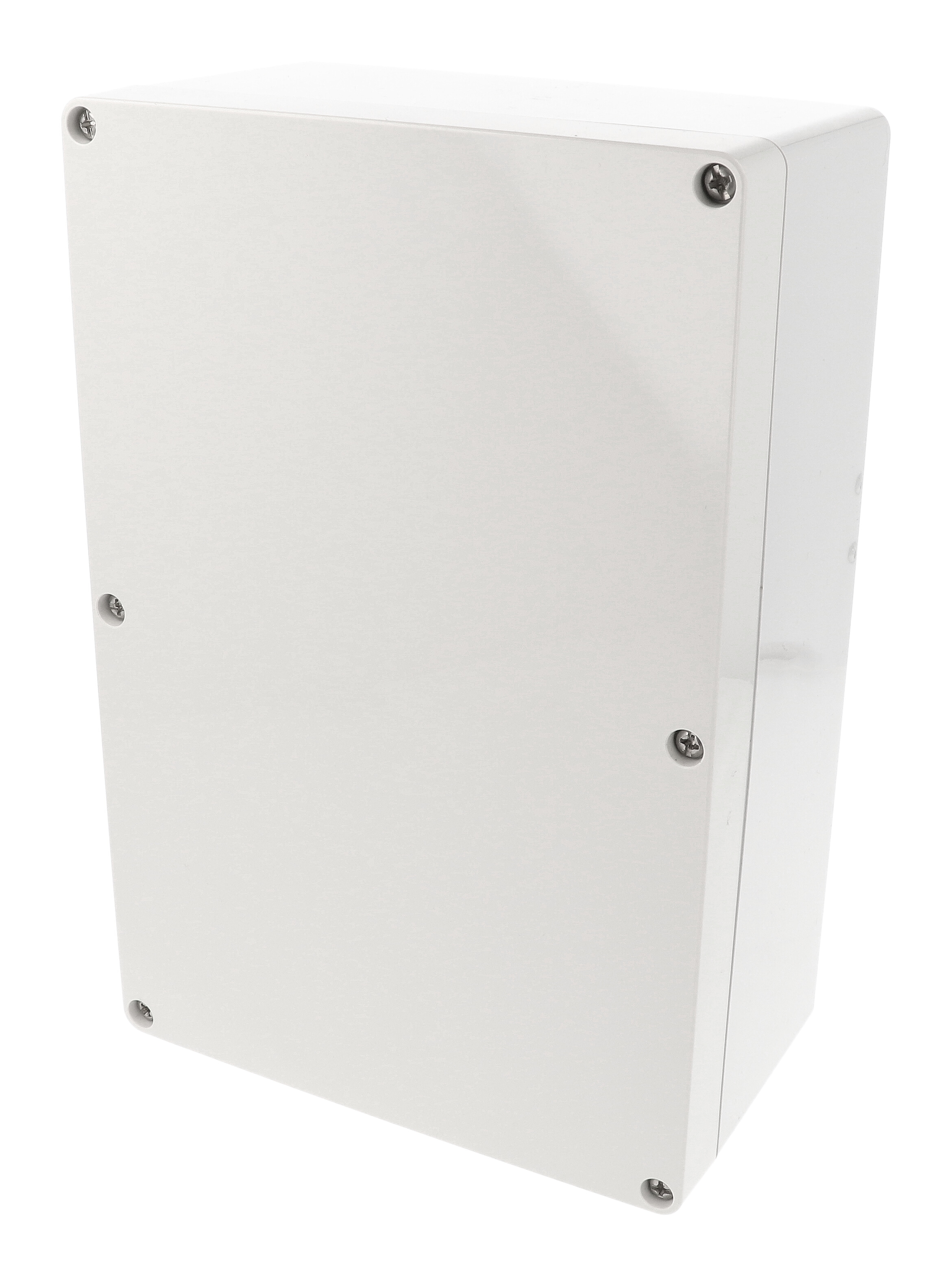1554VA2GY — RAL7035 grey polycarb plastic watertight enclosure