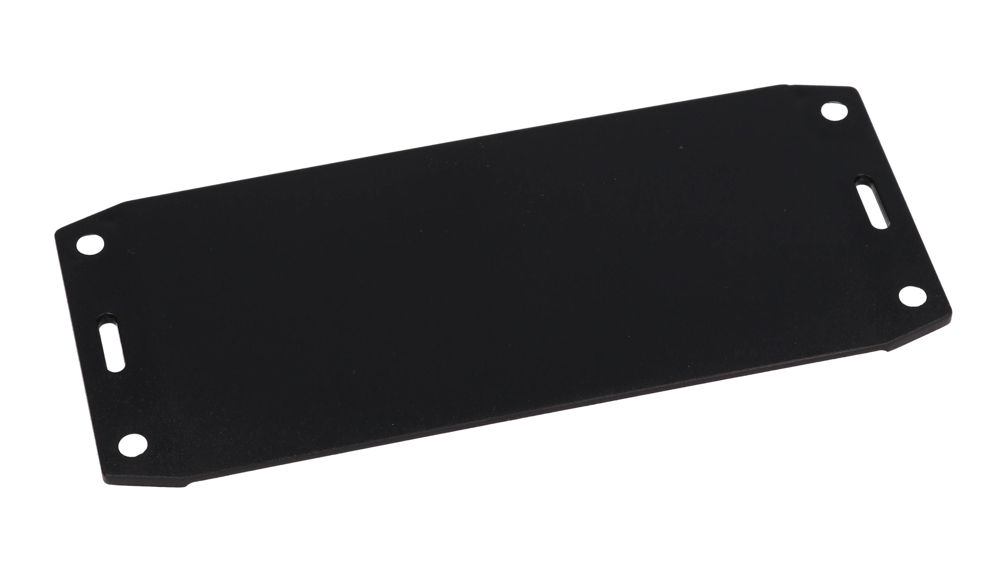 1591FCBK black ABS mounting flange for 1591C enclosures