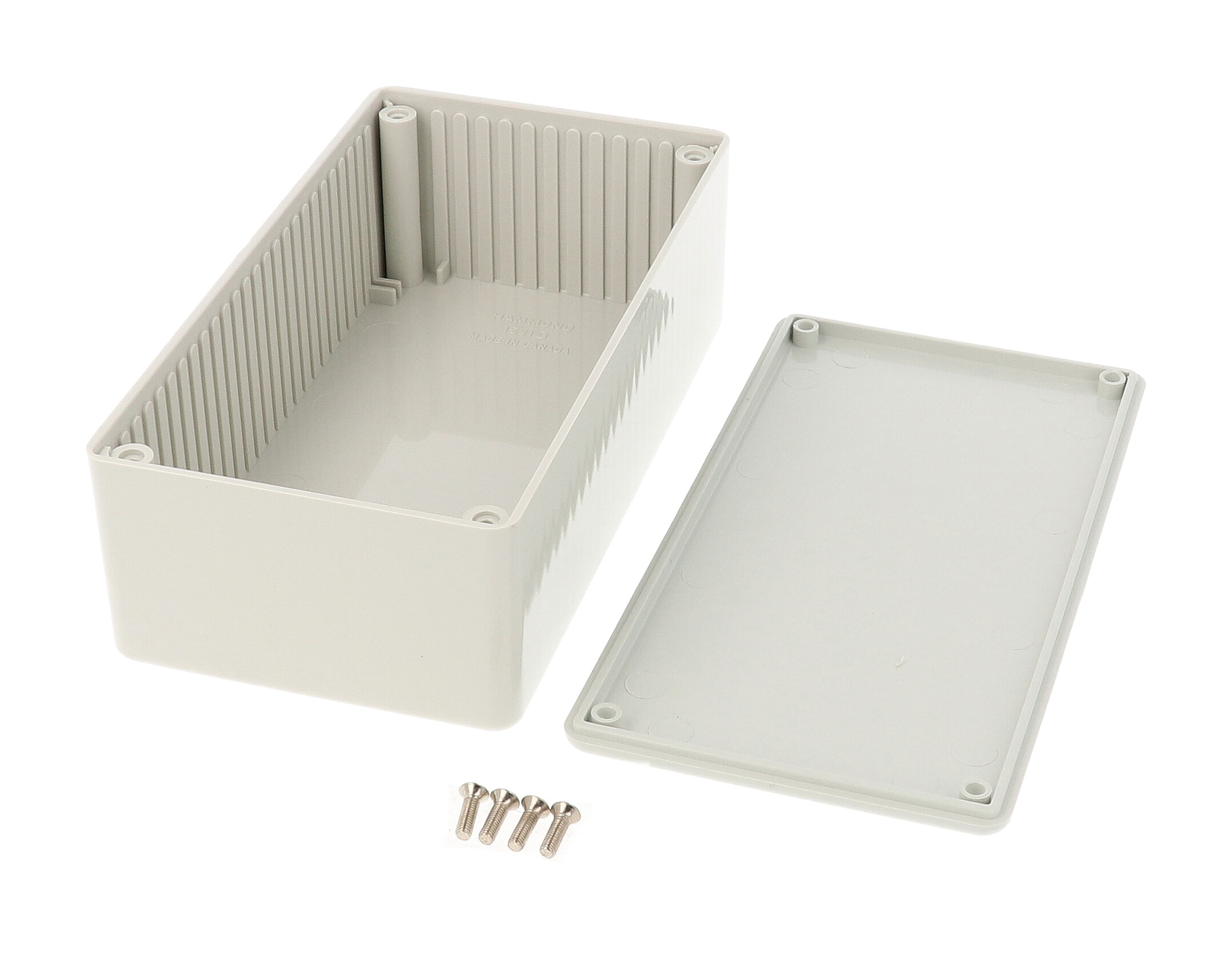 1591DSGY light gray general purpose ABS enclosure, 150 x 80 x 50 mm