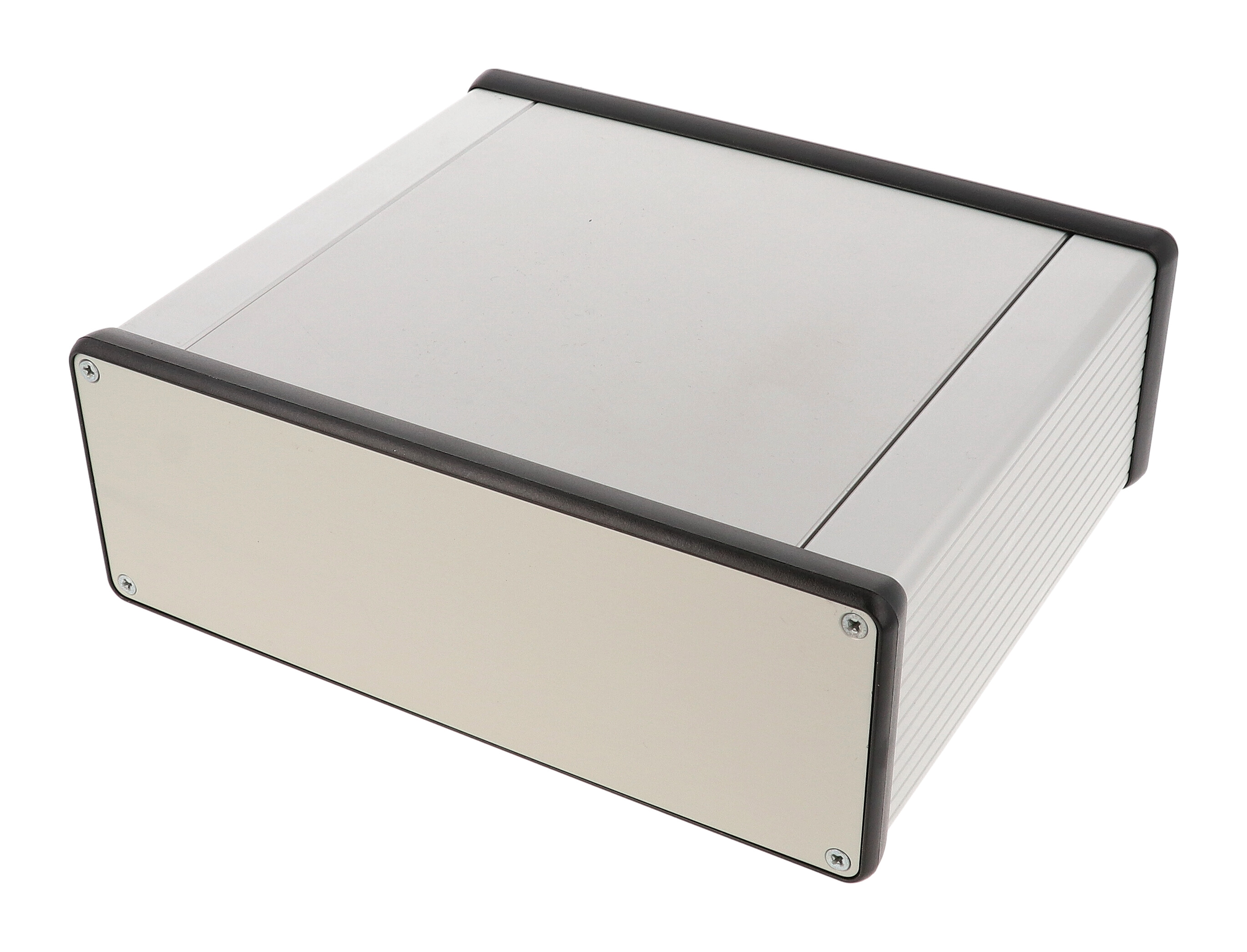 1455U1601 — extruded aluminum enclosure w/ metal end panels