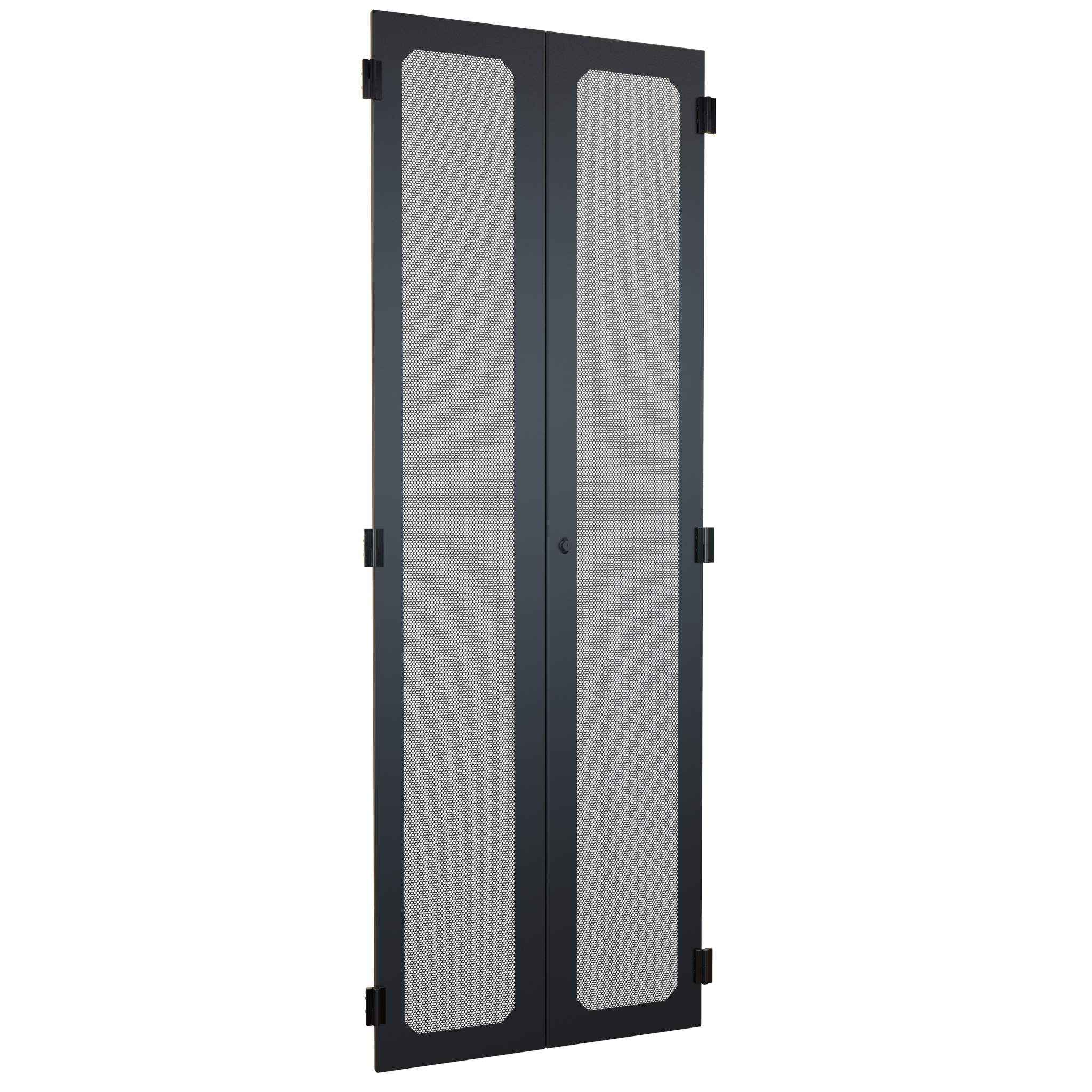C4BD3077VBK1 — 44U 30W C4 Vented Barn Door