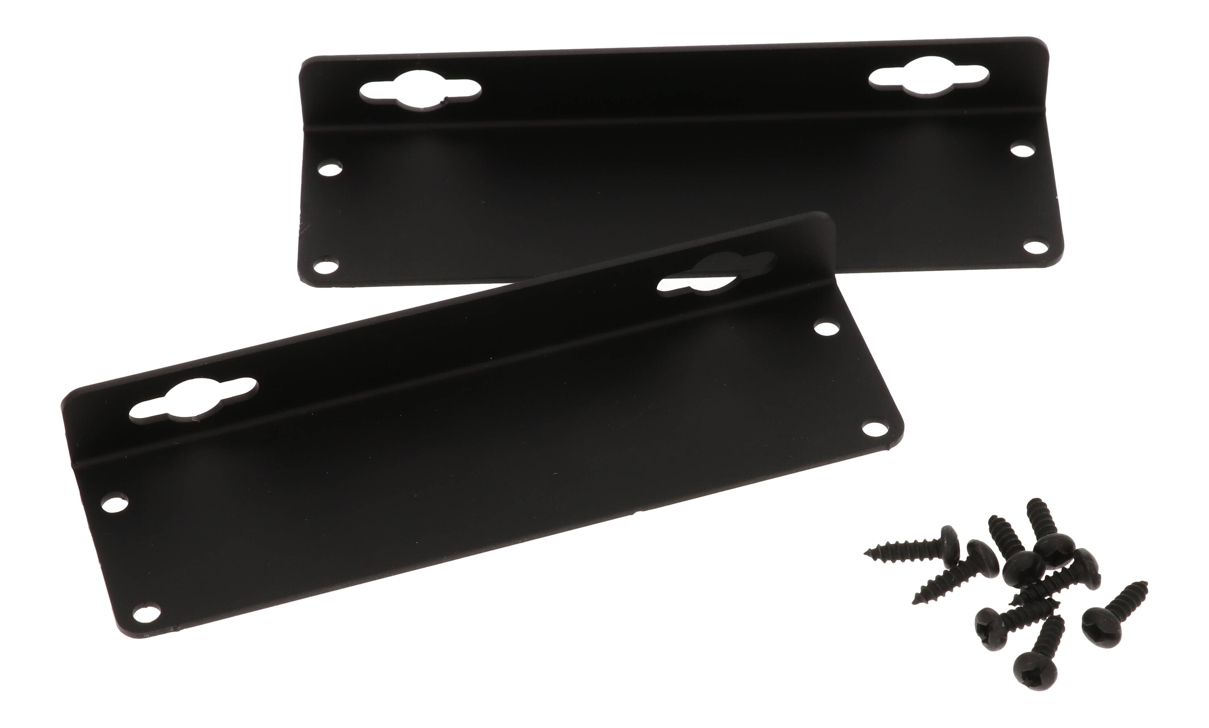 1455PFBK — black anodized flange kit for 1455P enclosures