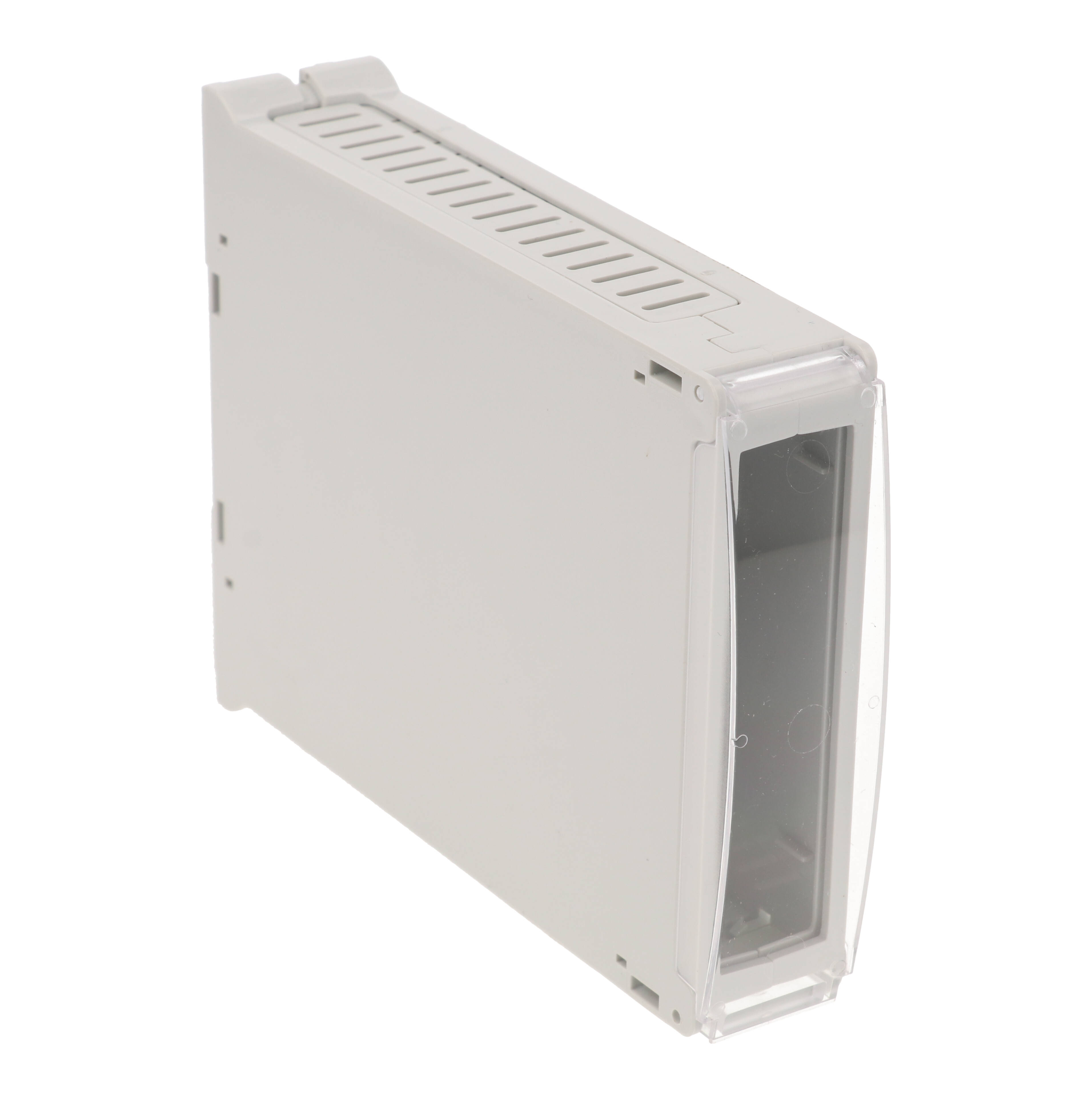 DINM22COVER clear polycarbonate front cover for the 1597DINM22GY DIN rail control box
