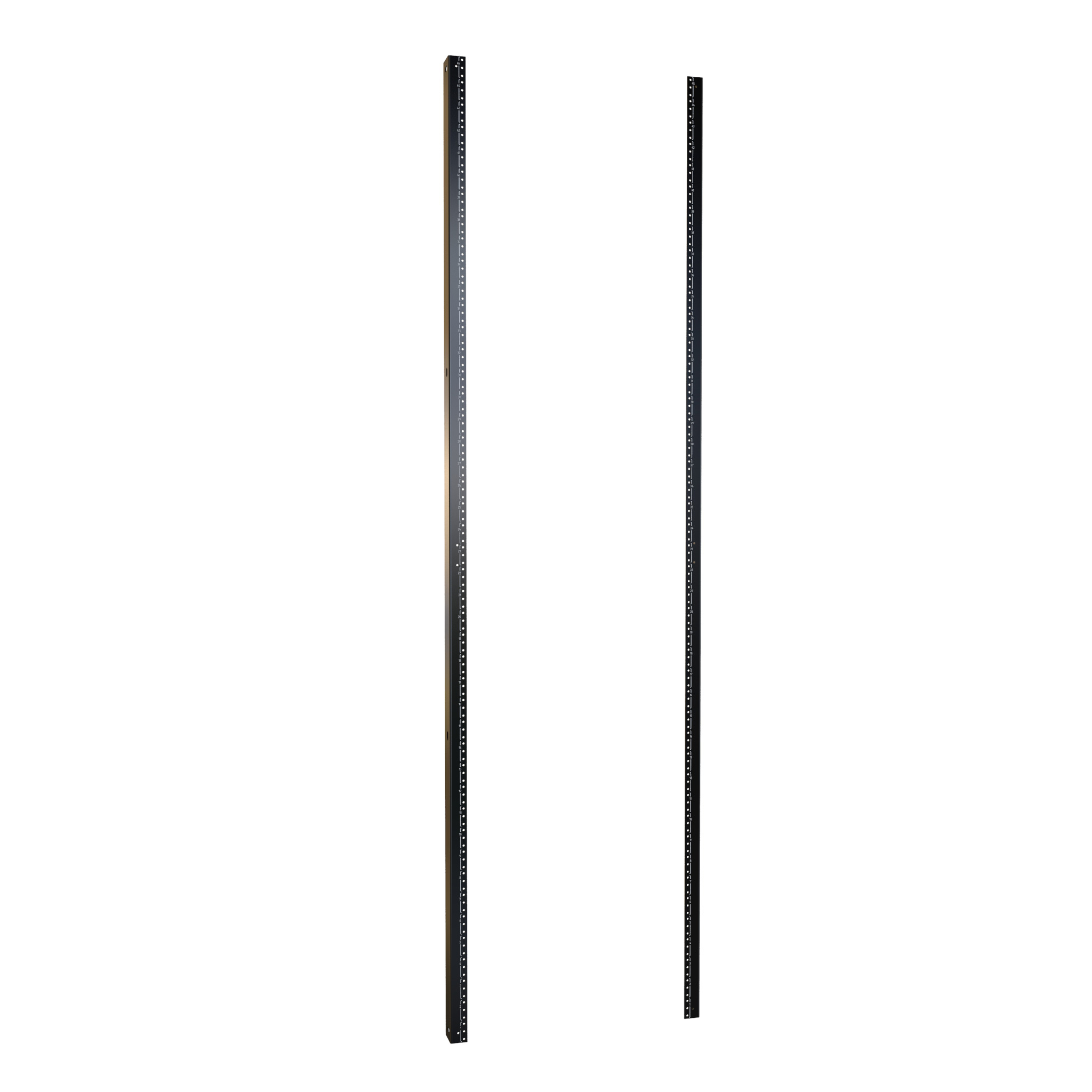 H1TRR45U24BK — 45U Tapped 10-32 Rack Rails