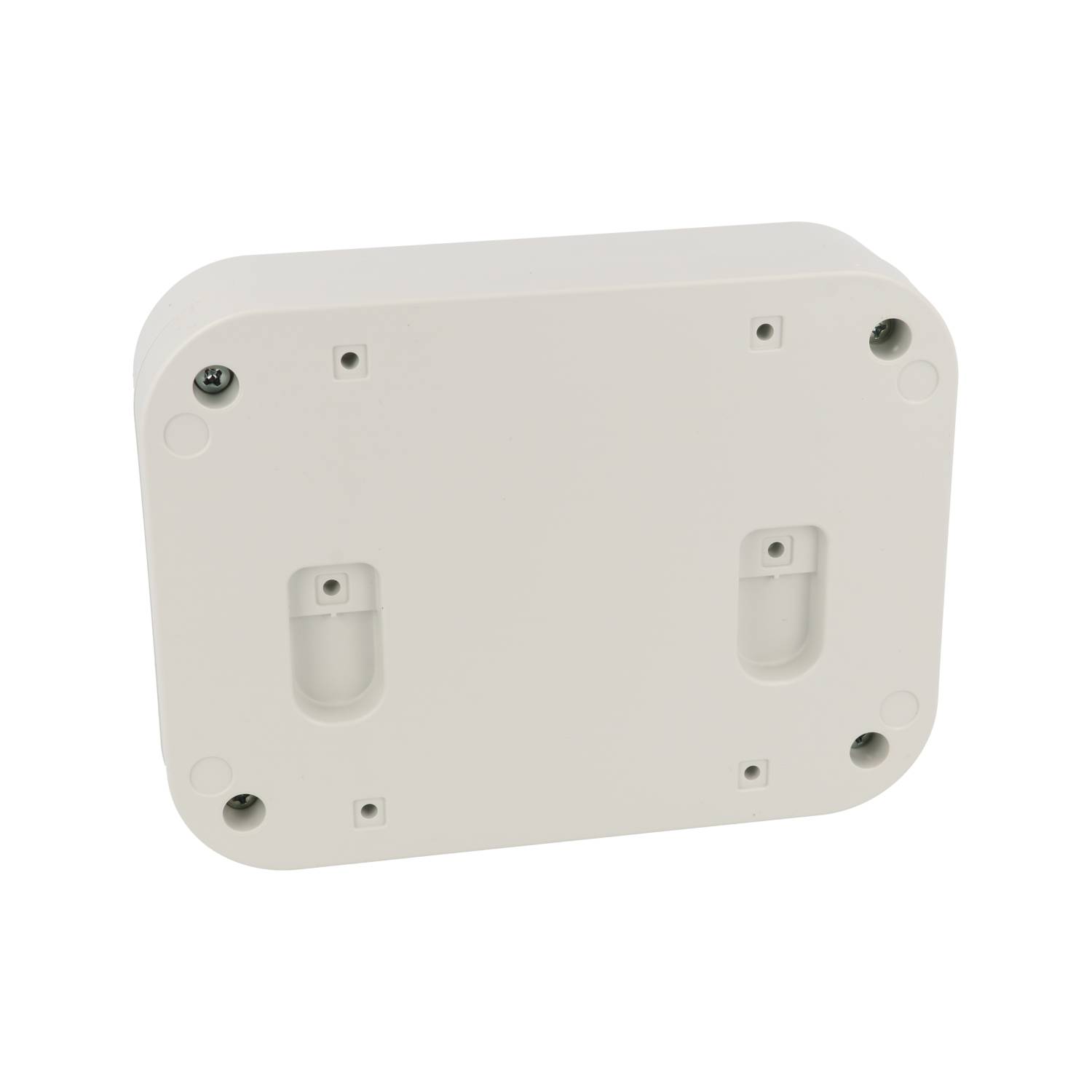 1556EGY light gray 160 x 120 x 45 mm ABS desktop and wall-mount enclosure with rounded corners