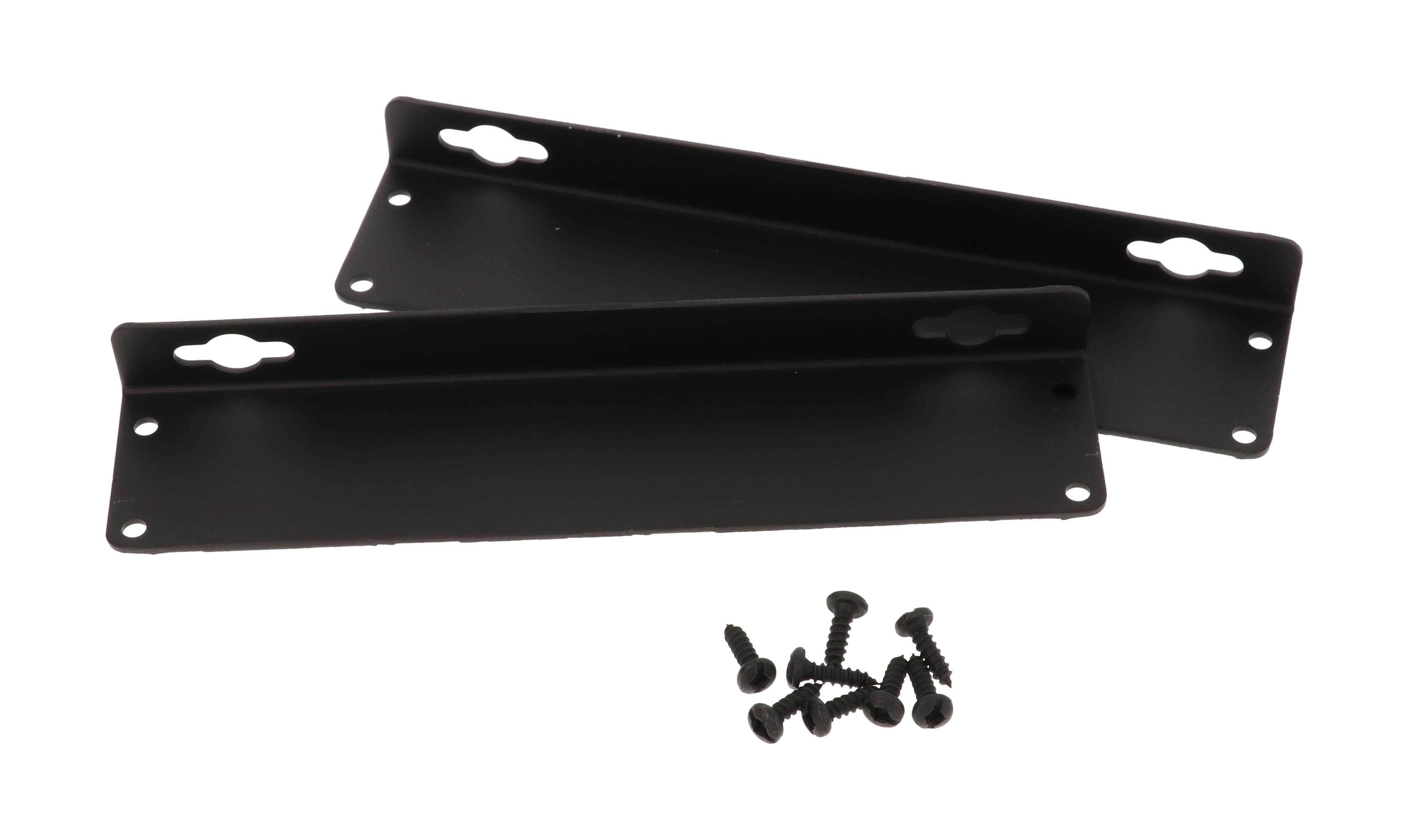 1455RFBK — black anodized flange kit for 1455R enclosures
