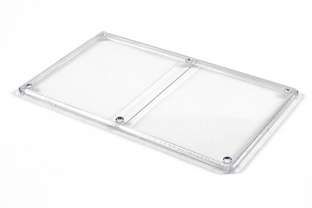 1591EC clear polycarbonate lid for 1591E size enclosures
