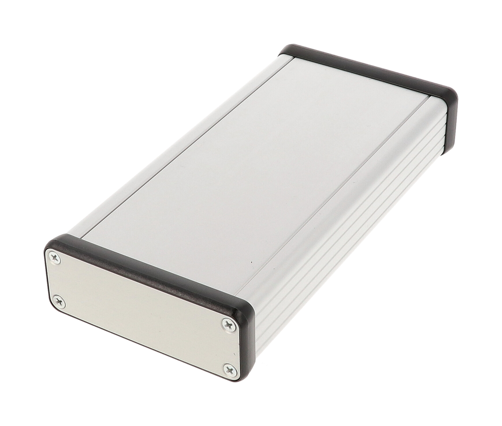 1455J1601 — extruded aluminum enclosure w/ metal end panels