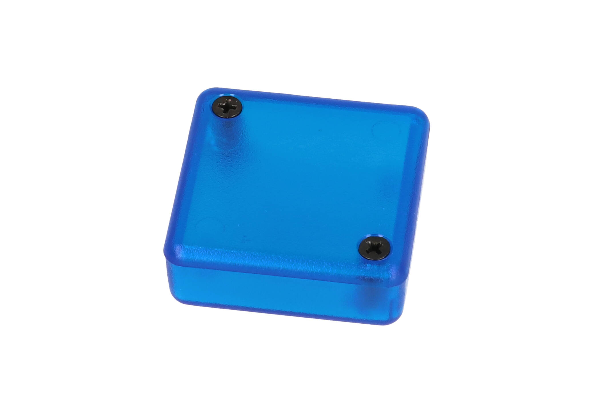 1551TTFLGY grey ABS miniature enclosure, 60 x 60 x 15 mm, with flanged lid — view 6