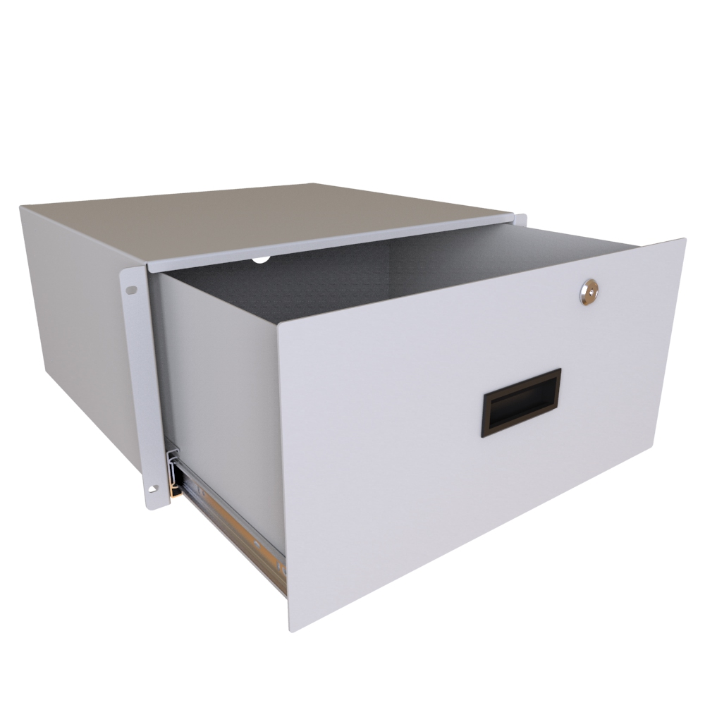 RDRW1900816LG1 — 5U 16D Locking Drawer