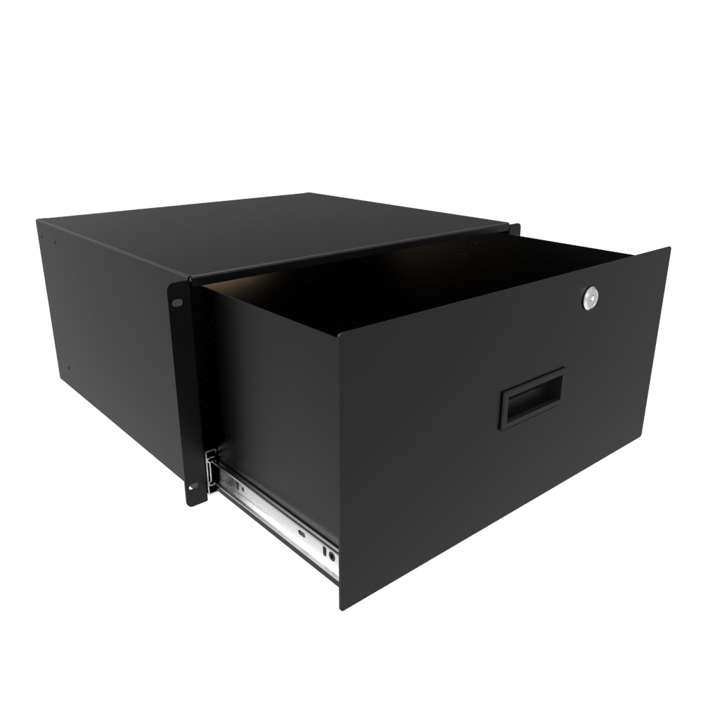 Rdrw1900816bk1 — 5u 16d Locking Drawer