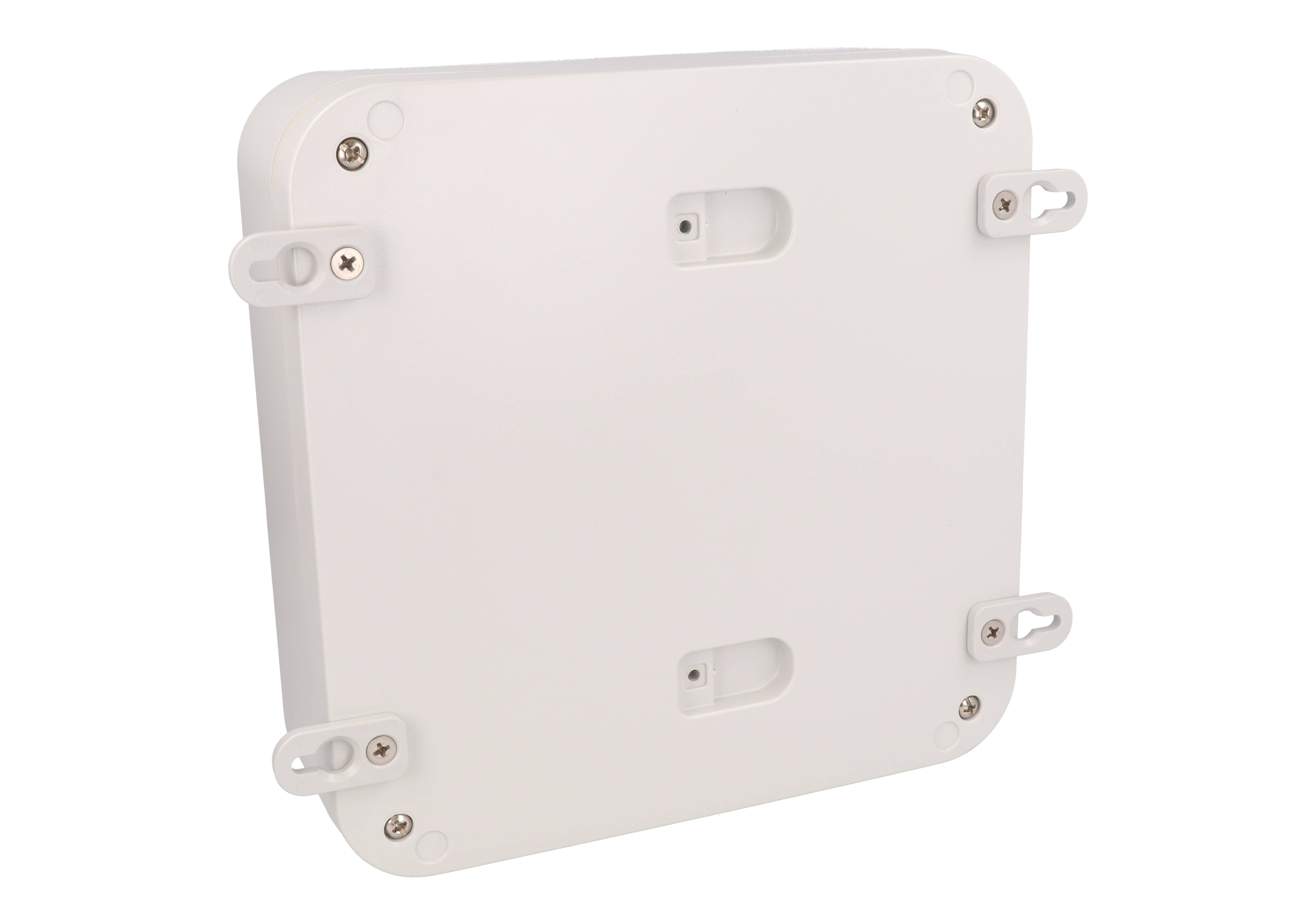 1557HA2GY light gray RAL7035 polycarbonate watertight enclosure, 200 x 200 x 70 mm