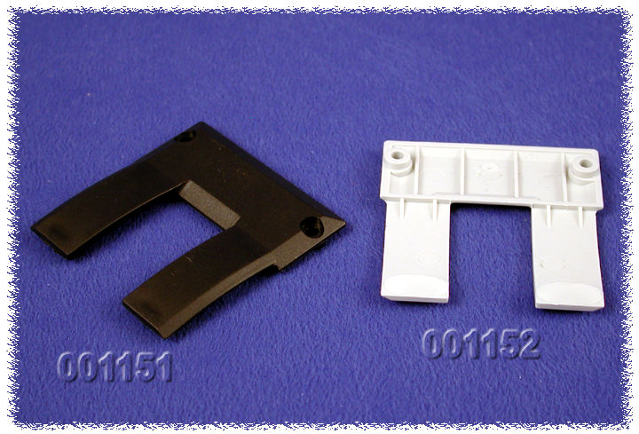 001151 pocket/belt clip for Clipper series - black plastic