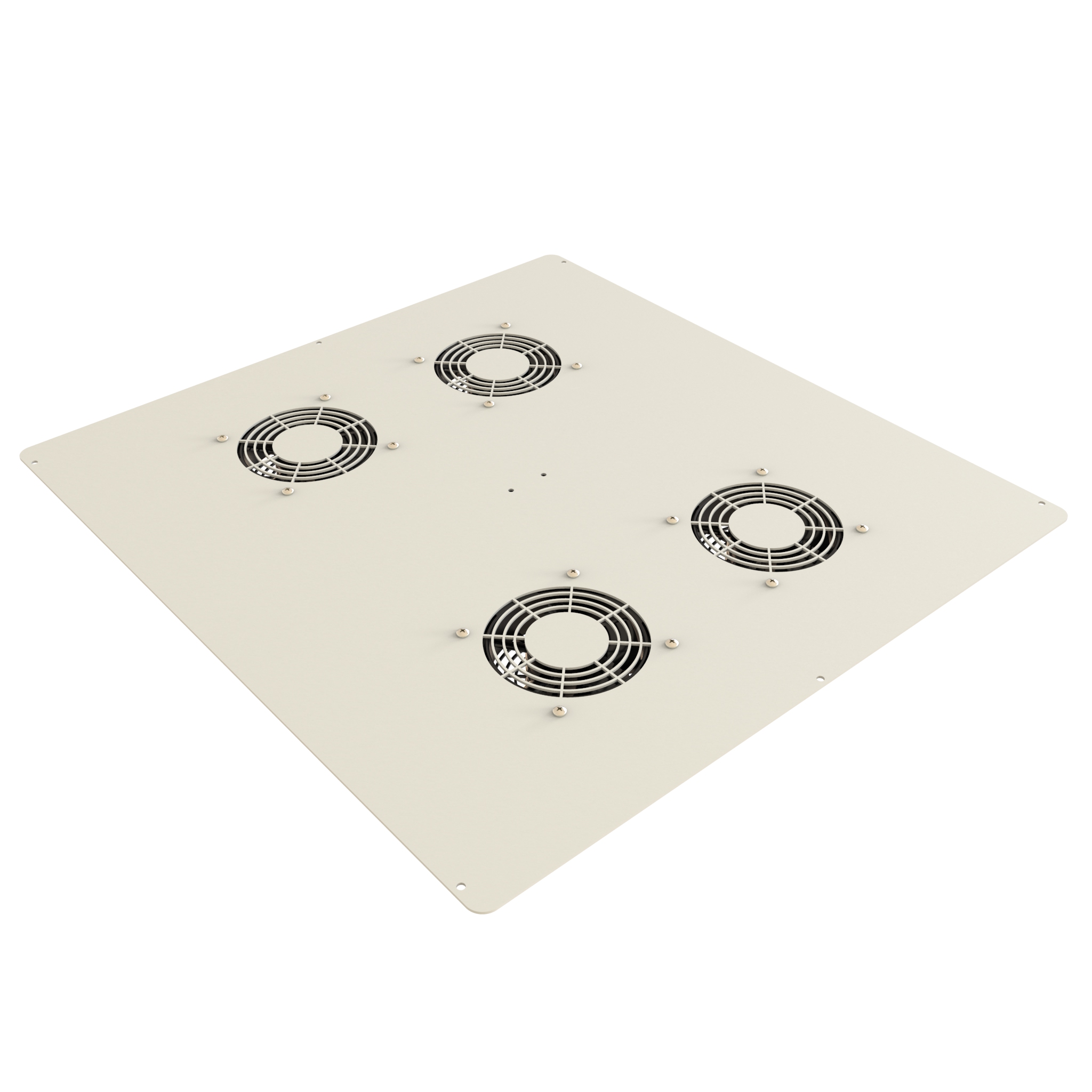 C2T2431F4LG1 — 400CFM Cabinet Fan Top
